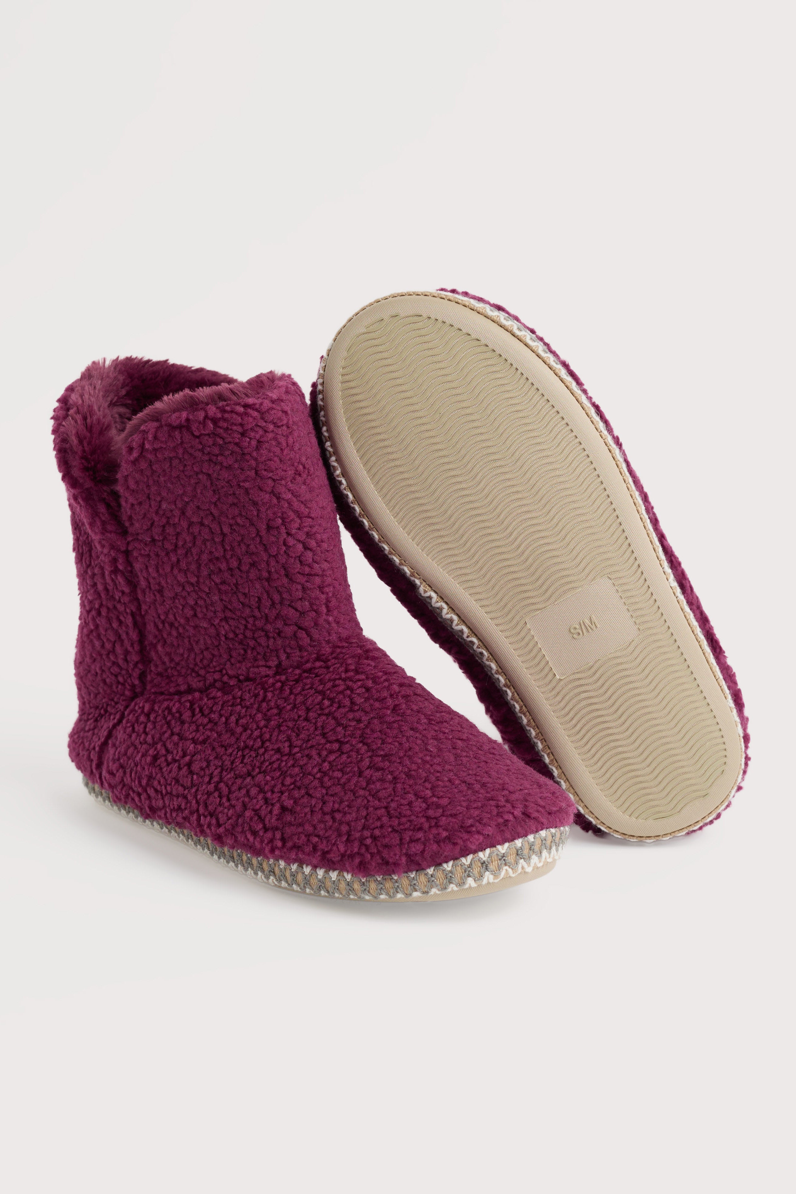 Seasalt Night Sky Borg Slippers - Clove