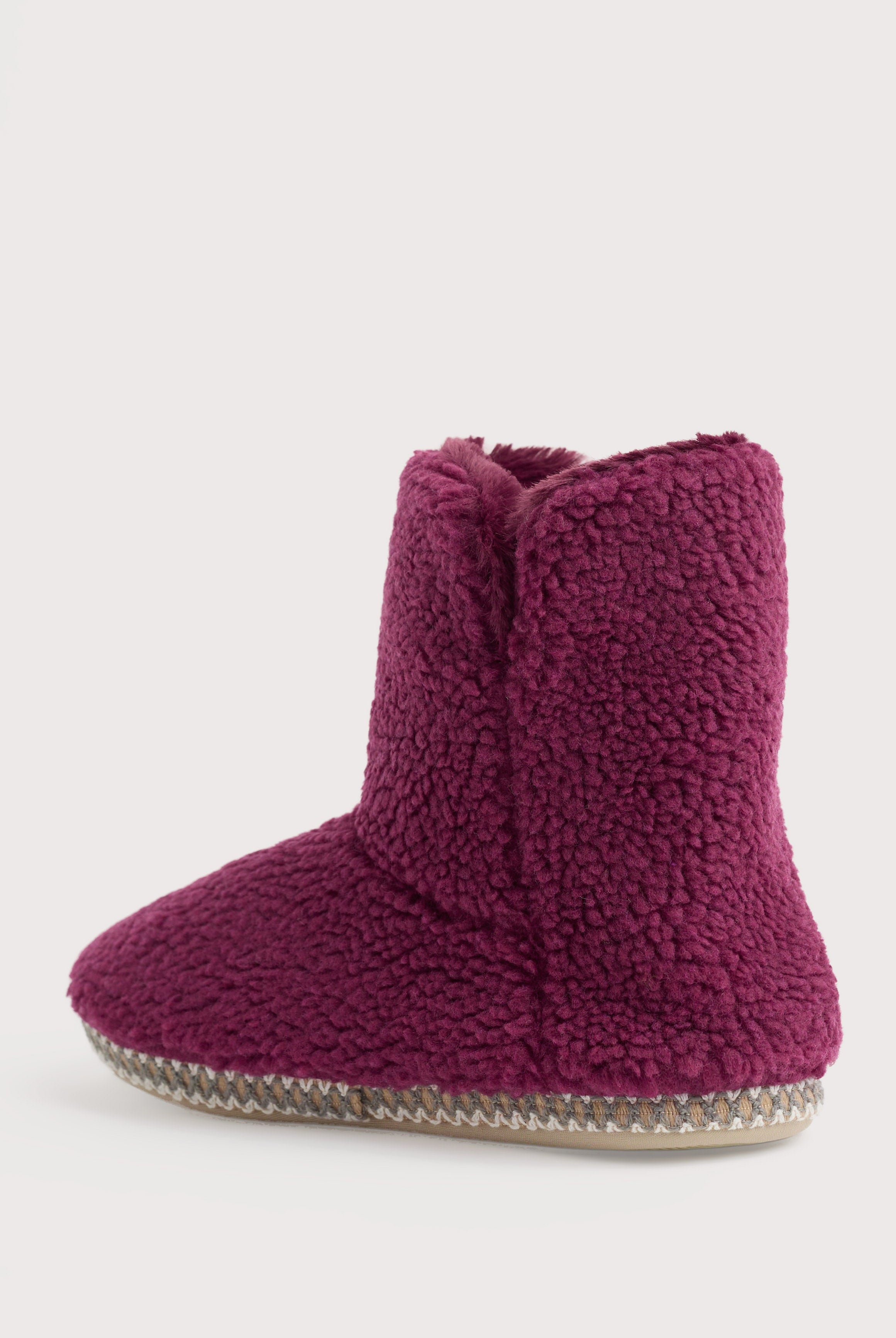 Seasalt Night Sky Borg Slippers - Clove