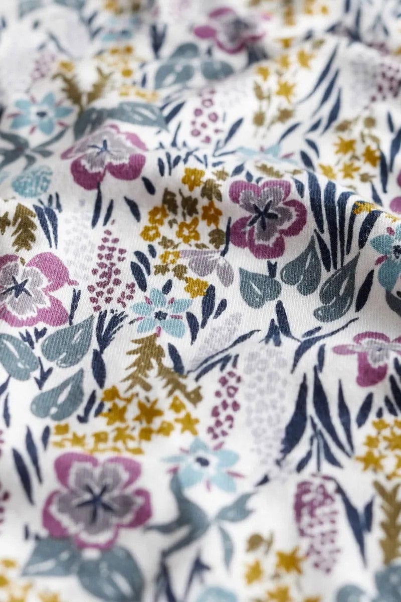 Seasalt Organic Cotton Handyband - Floral Moor Chalk B-AC17523_31371_OS