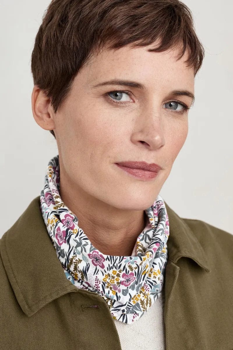Seasalt Organic Cotton Handyband - Floral Moor Chalk B-AC17523_31371_OS