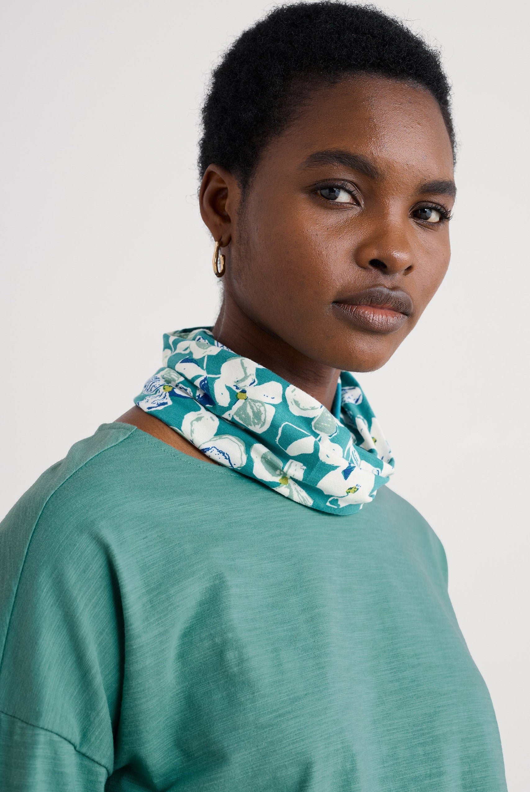 Seasalt Organic Cotton Handyband - Lamorna Bloom Emulsion B-AC17523_35974_OS