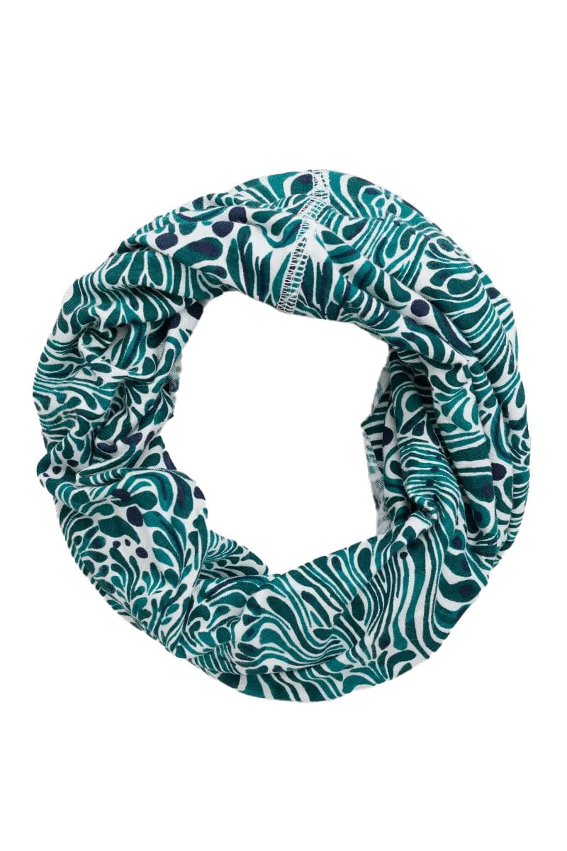 Seasalt Organic Cotton Handyband - Ornate Geo Dark Jade B-AC18695_33108_OS