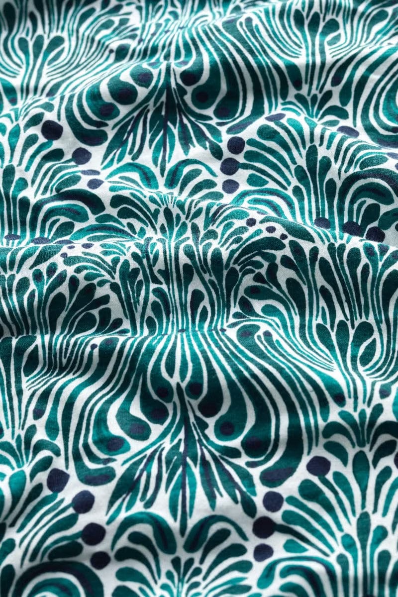 Seasalt Organic Cotton Handyband - Ornate Geo Dark Jade B-AC18695_33108_OS