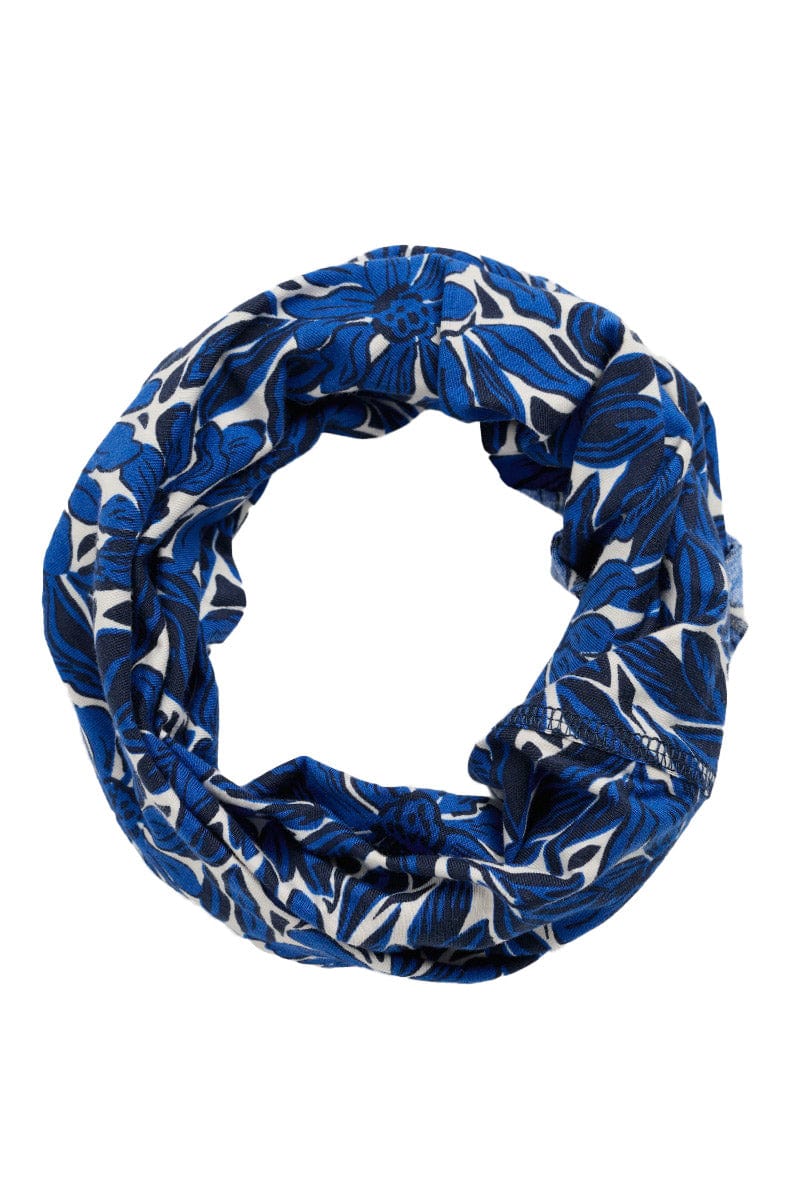 Seasalt Organic Cotton Handyband - Stream Flower Bright Marine B-AC17523_35329_OS