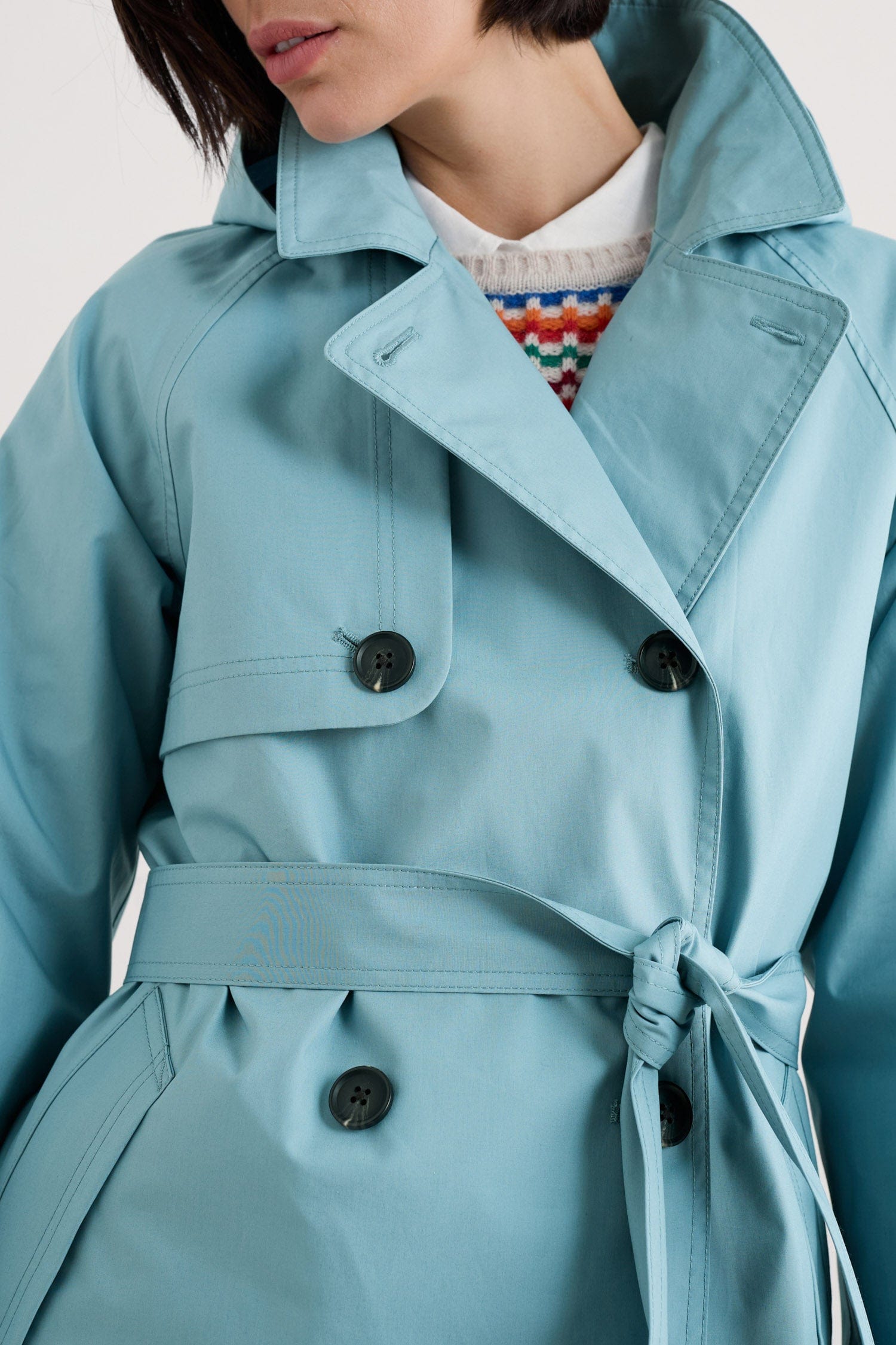 Seasalt Penweathers Trench Coat - Hail