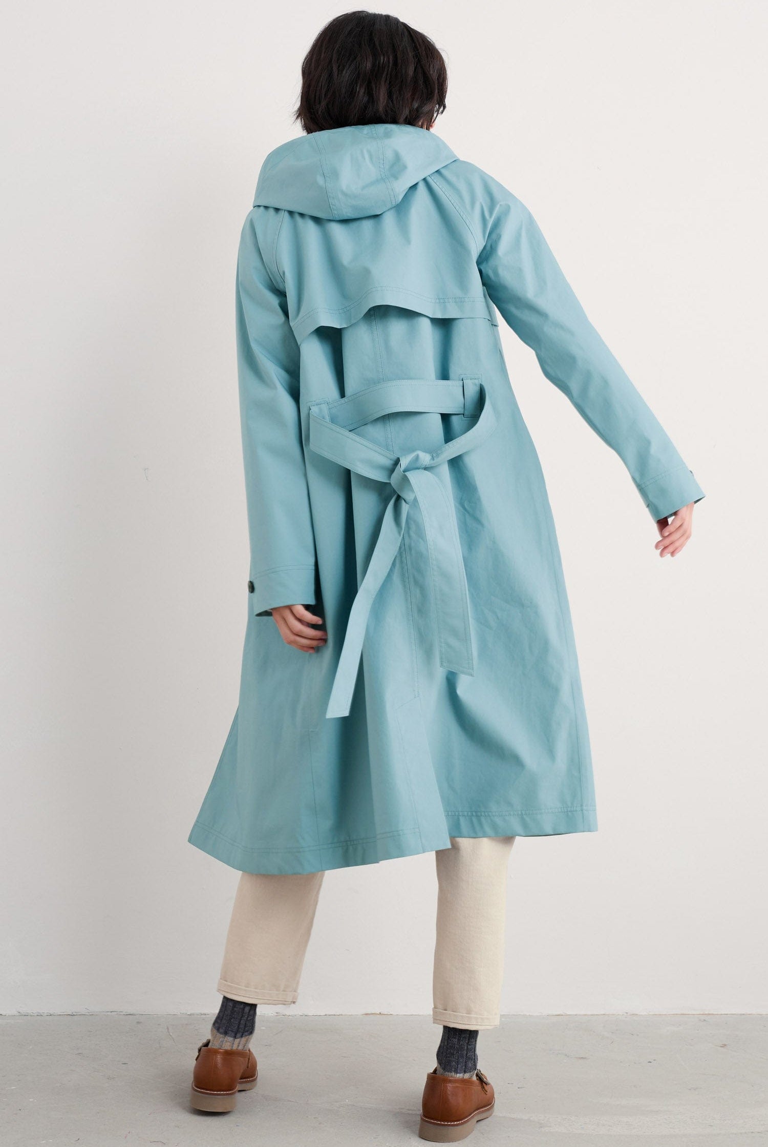 Seasalt Penweathers Trench Coat - Hail