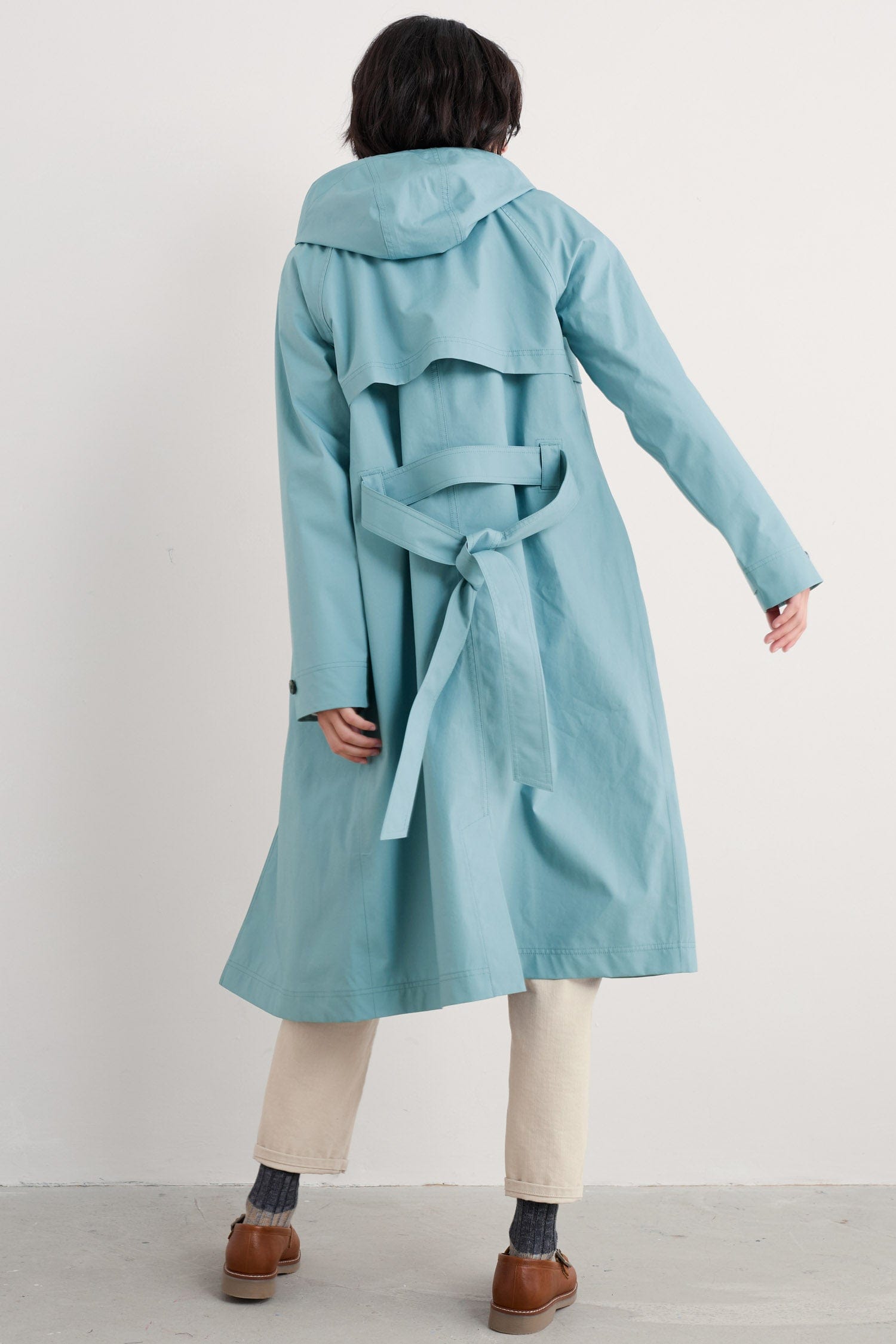 Seasalt Penweathers Trench Coat - Hail