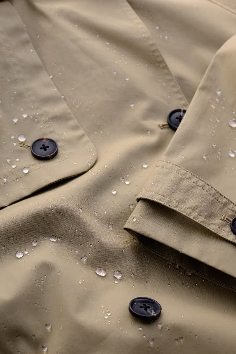 Seasalt Penweathers Trench Coat - Seed