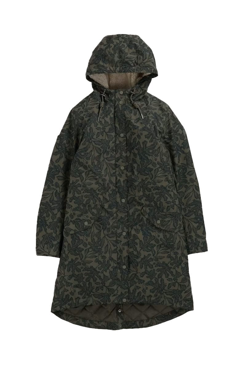Seasalt Plant Hunter 2 Waterproof Coat - Fig Tree Lino Highland