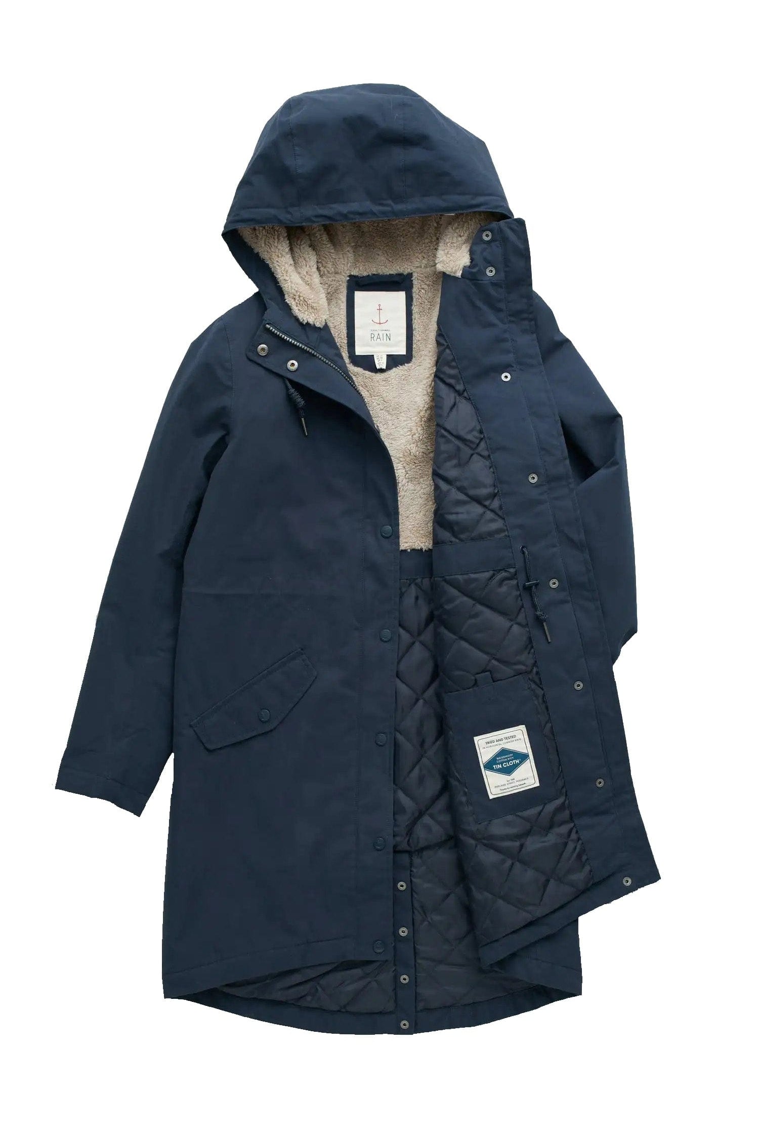 Seasalt Plant Hunter 2 Waterproof Coat - Midnight