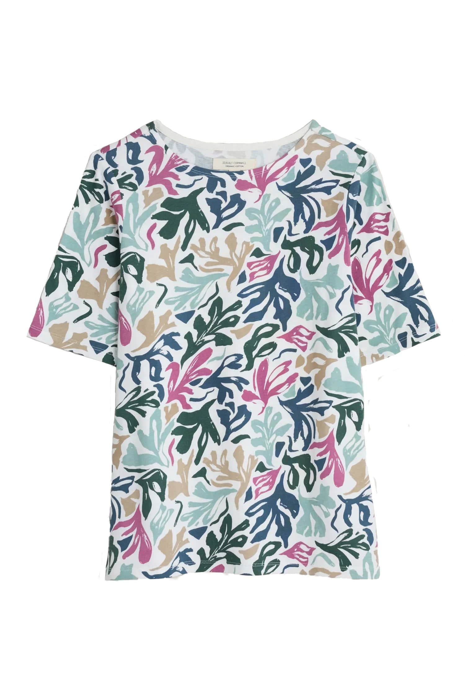 Seasalt Poisson Top - Sea Frond Chalk