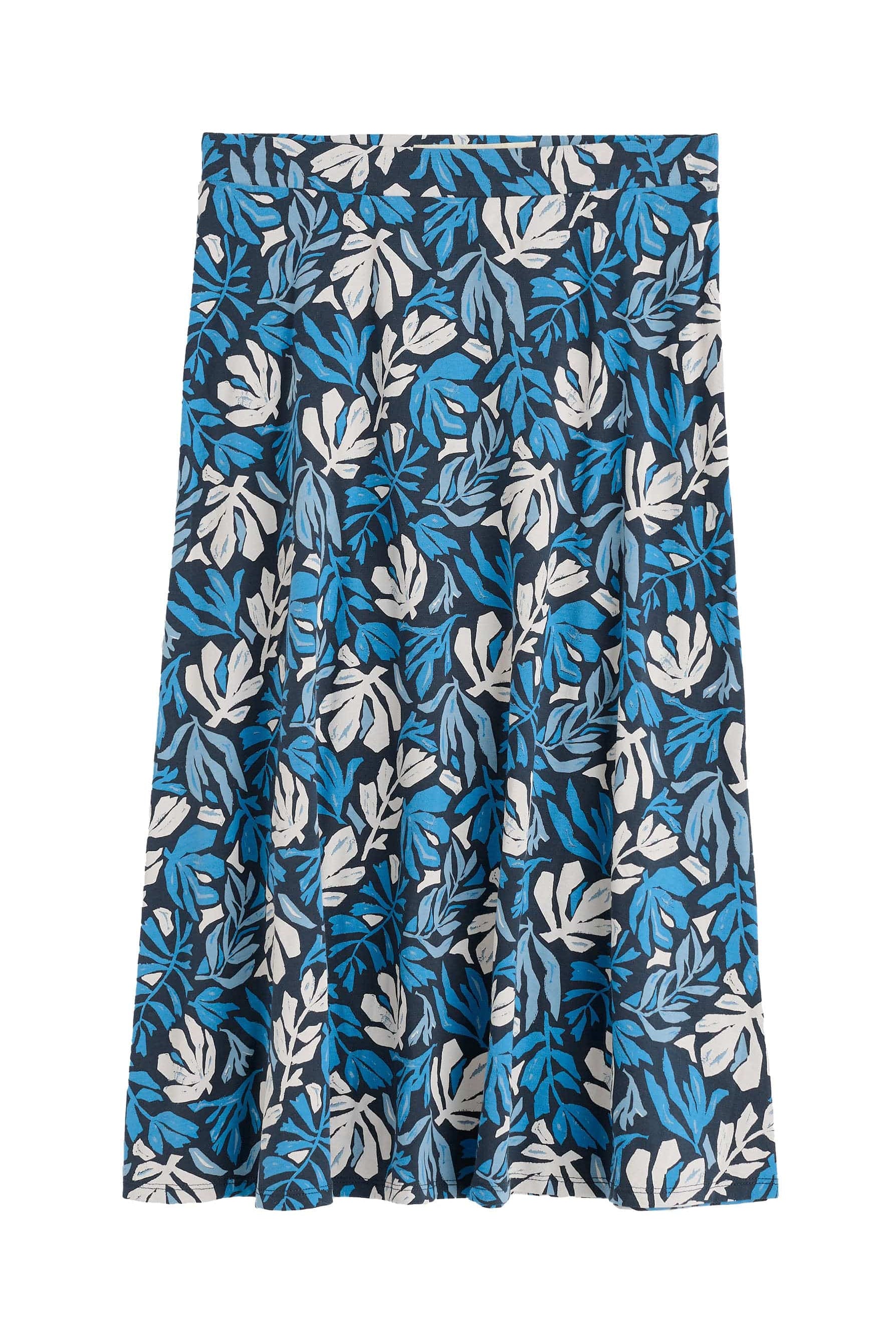 Seasalt Rose A-Line Skirt - Cut Out Seaweed Maritime