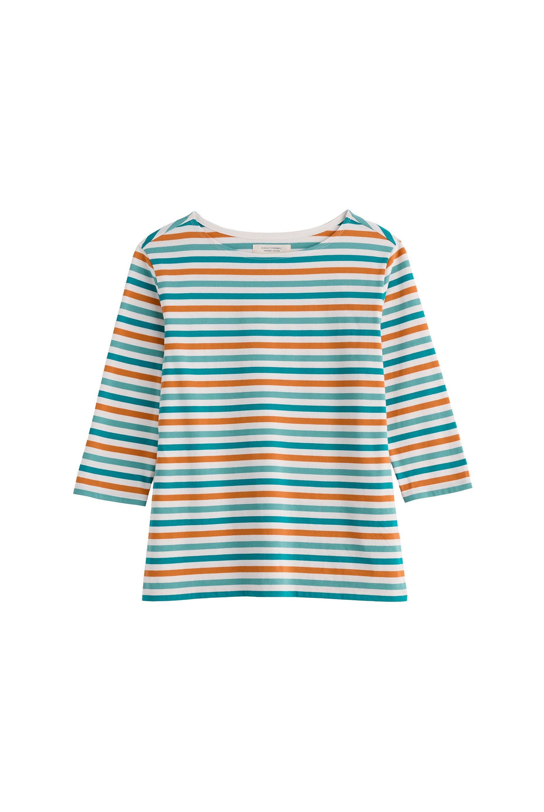 Seasalt Sailor Organic Cotton Jersey Top - Tri Mini Cornish Deep Dive