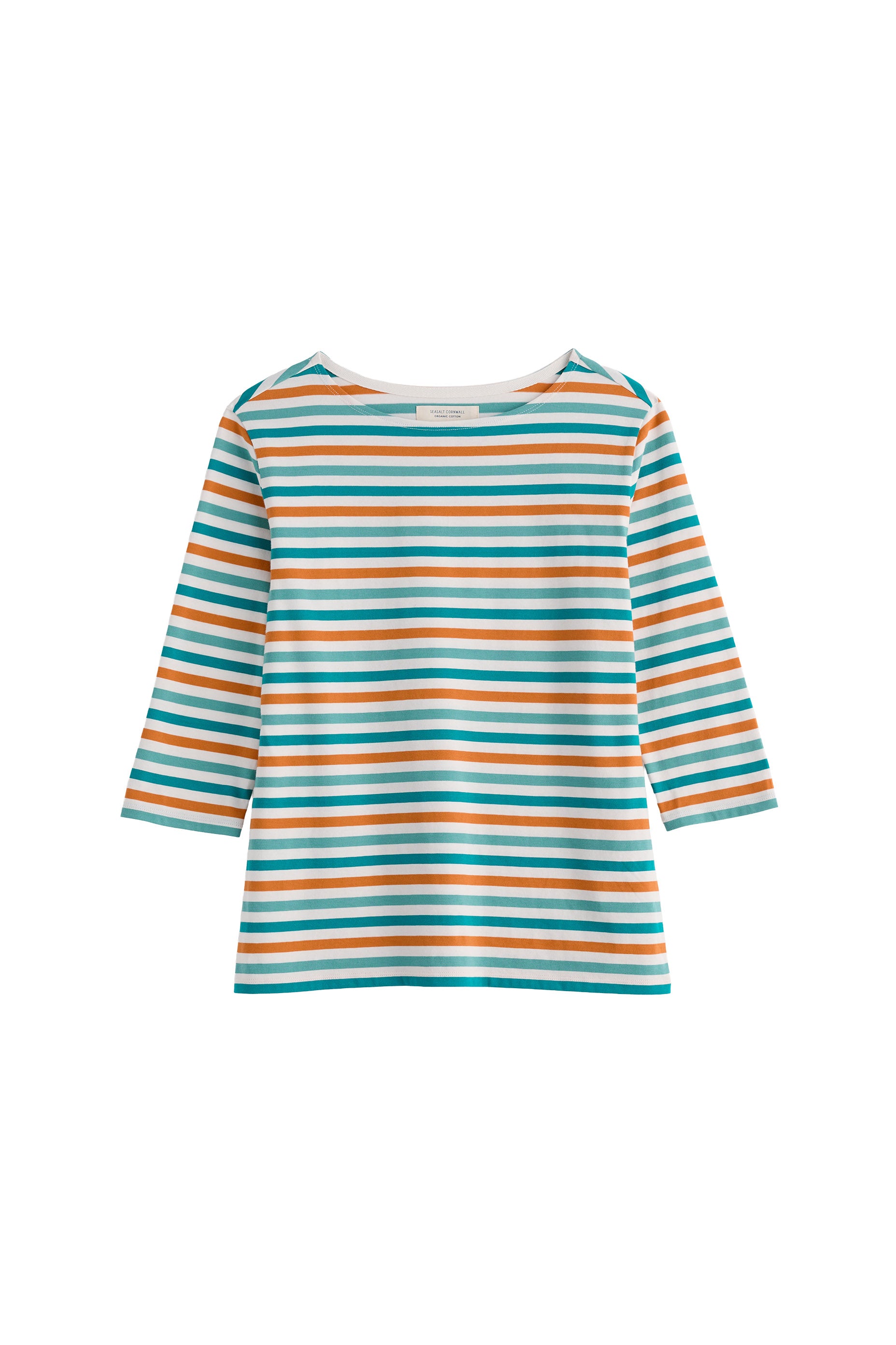 Seasalt Sailor Organic Cotton Jersey Top - Tri Mini Cornish Deep Dive