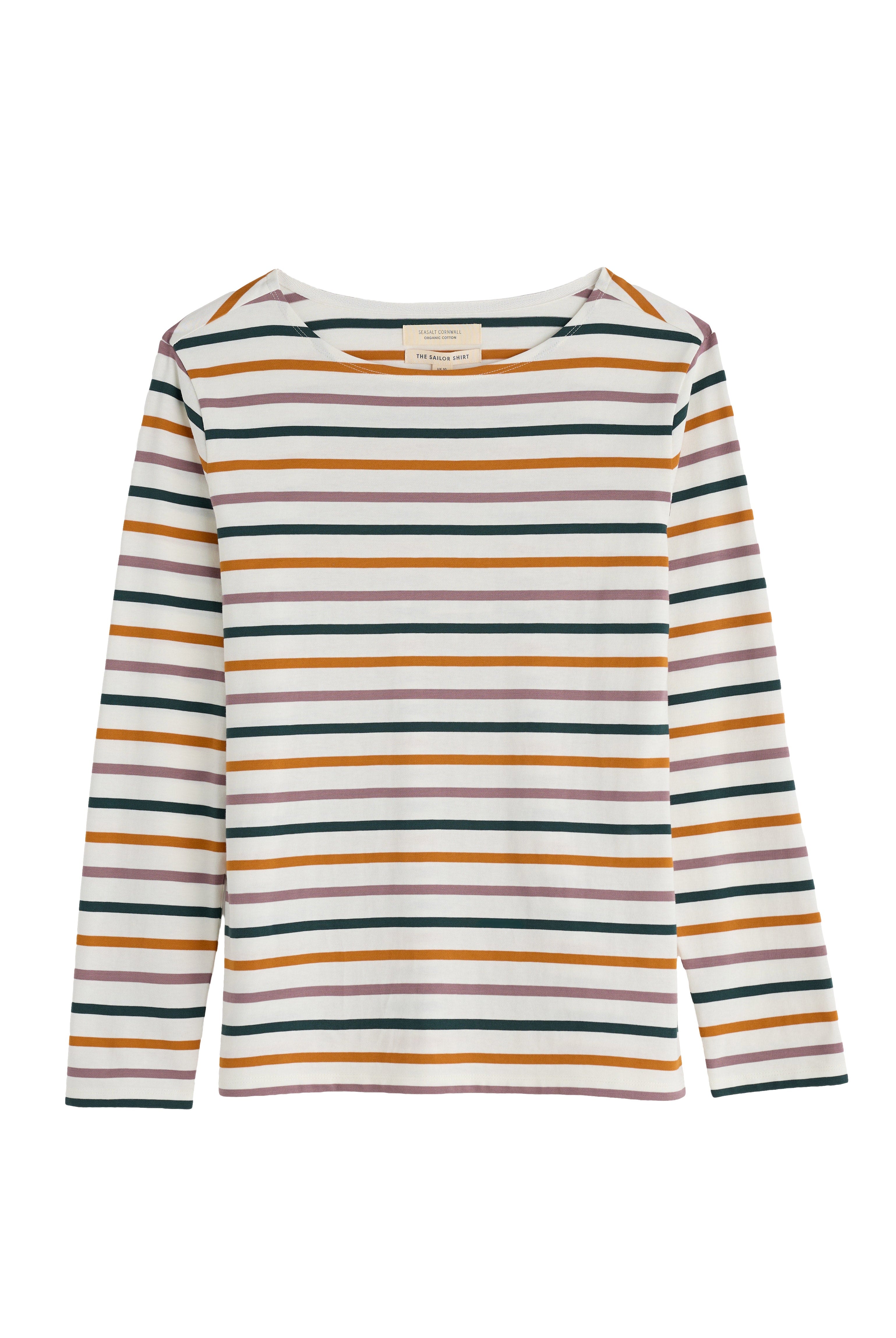 Seasalt Sailor Shirt - Tri Breton Verte