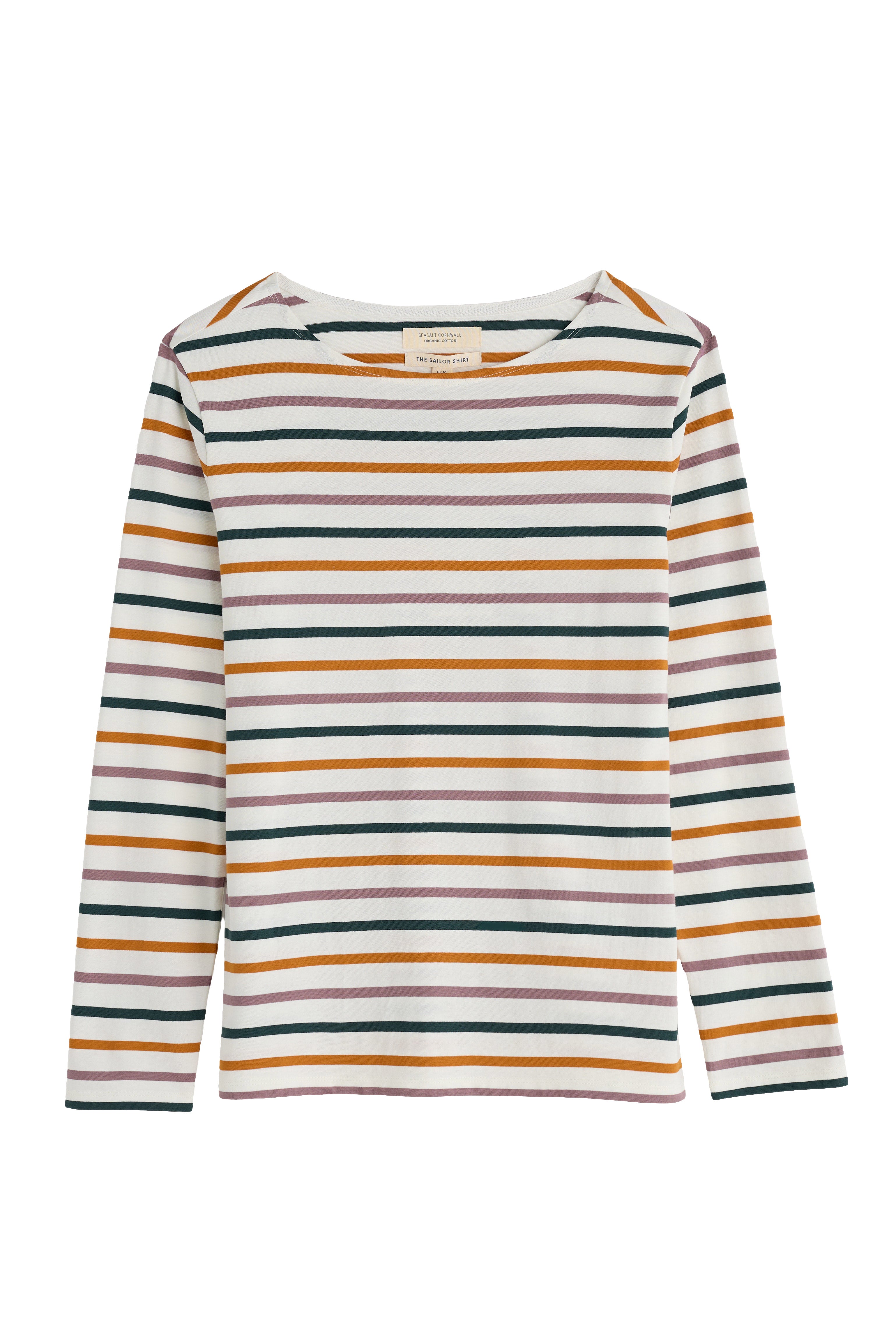 Seasalt Sailor Shirt - Tri Breton Verte