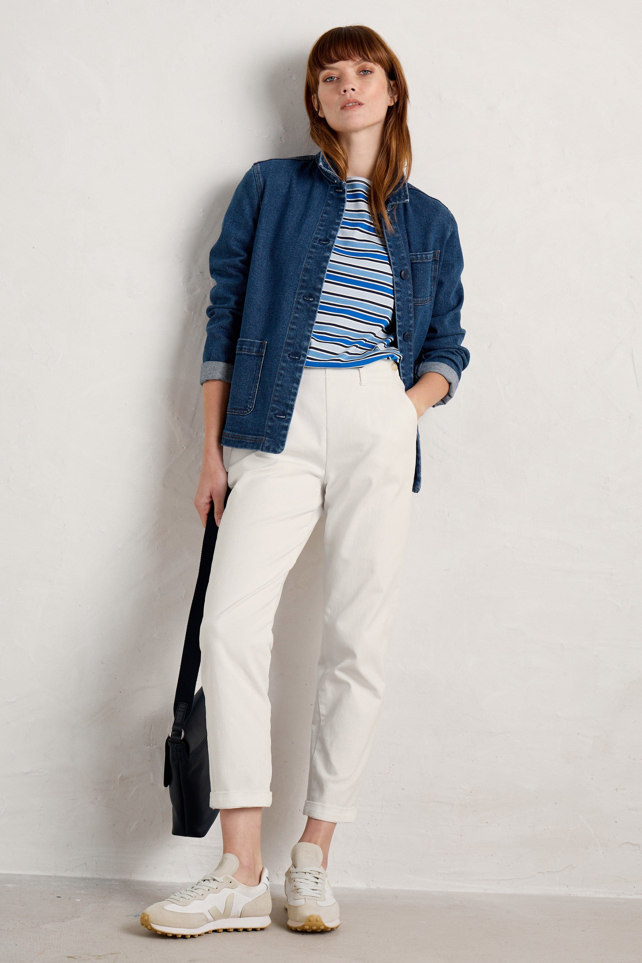 Seasalt Sailor Top - Odessa Chalk Blue Fog