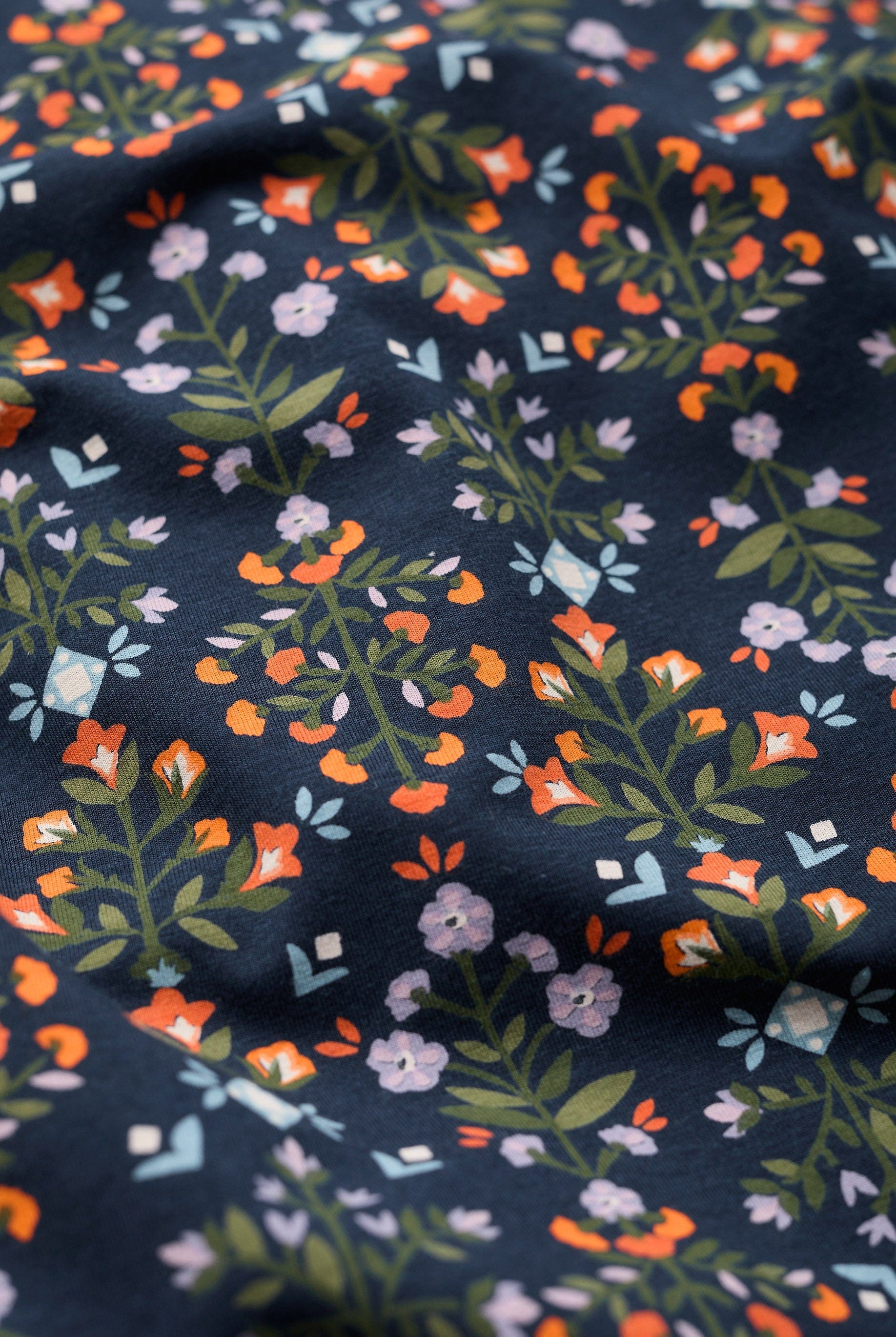 Seasalt Seed Packet Dress - Floral Blanket Maritime