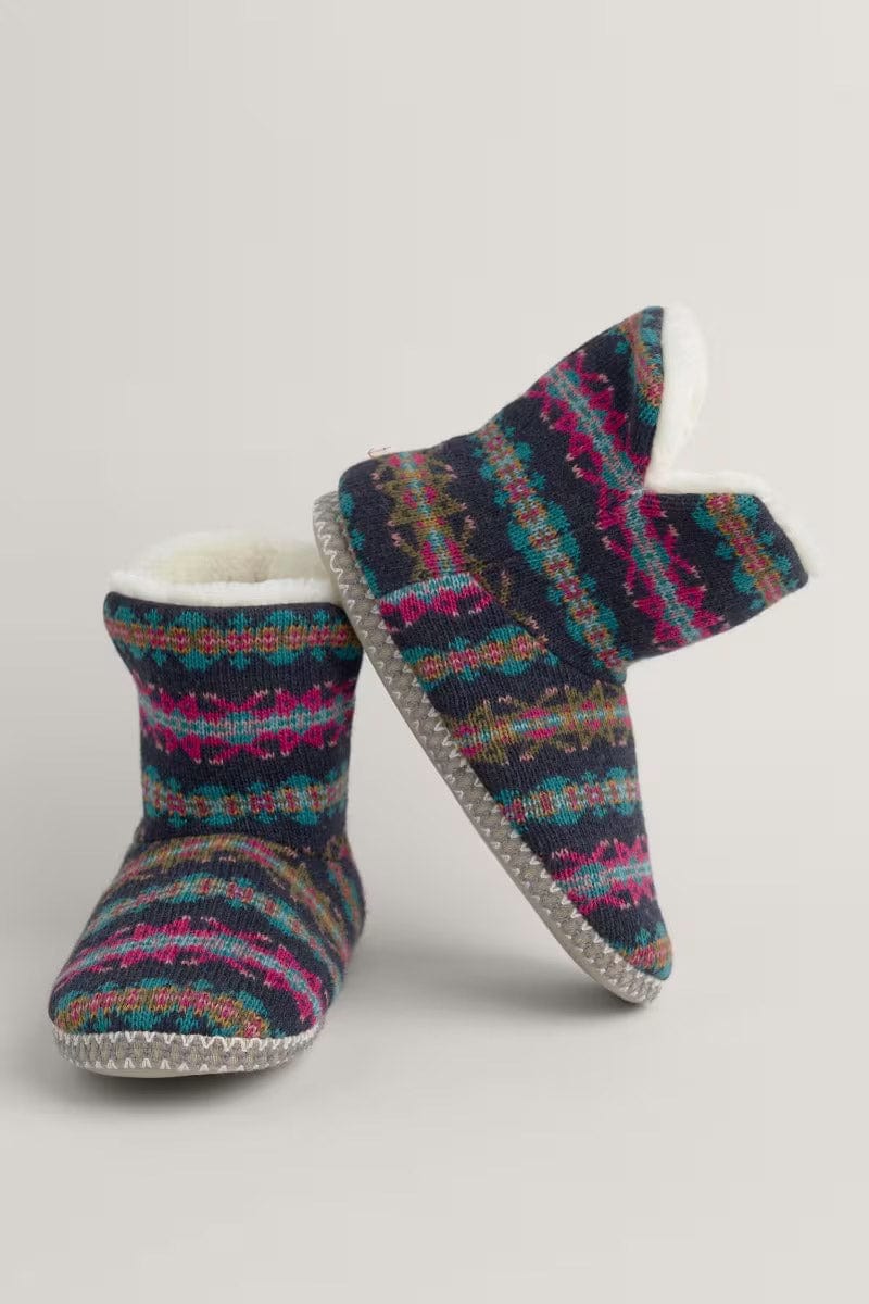 Seasalt Snooze Slipper Booties - Palace Cove Maritime Multi