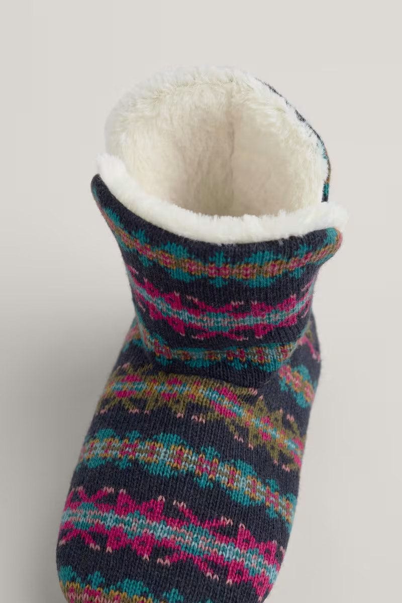Seasalt Snooze Slipper Booties - Palace Cove Maritime Multi