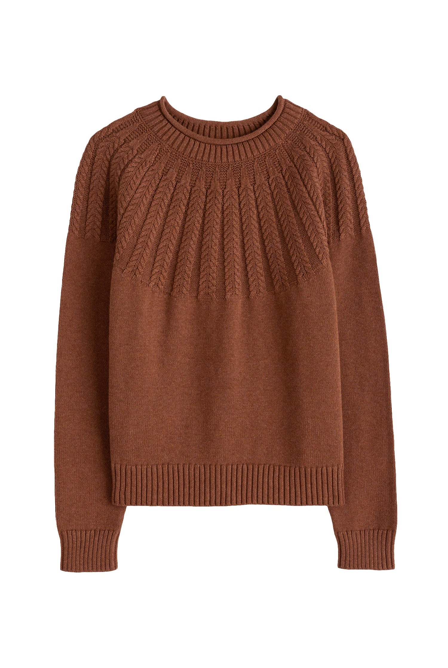 Seasalt Stone Chat Jumper - Dark Flax