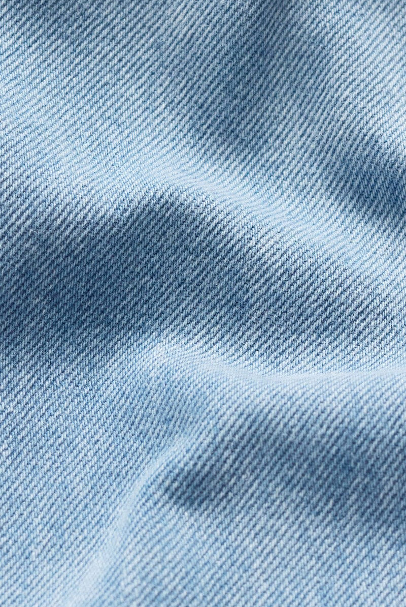 Seasalt Towan Barrel Leg Jeans - Light Wash High Twist