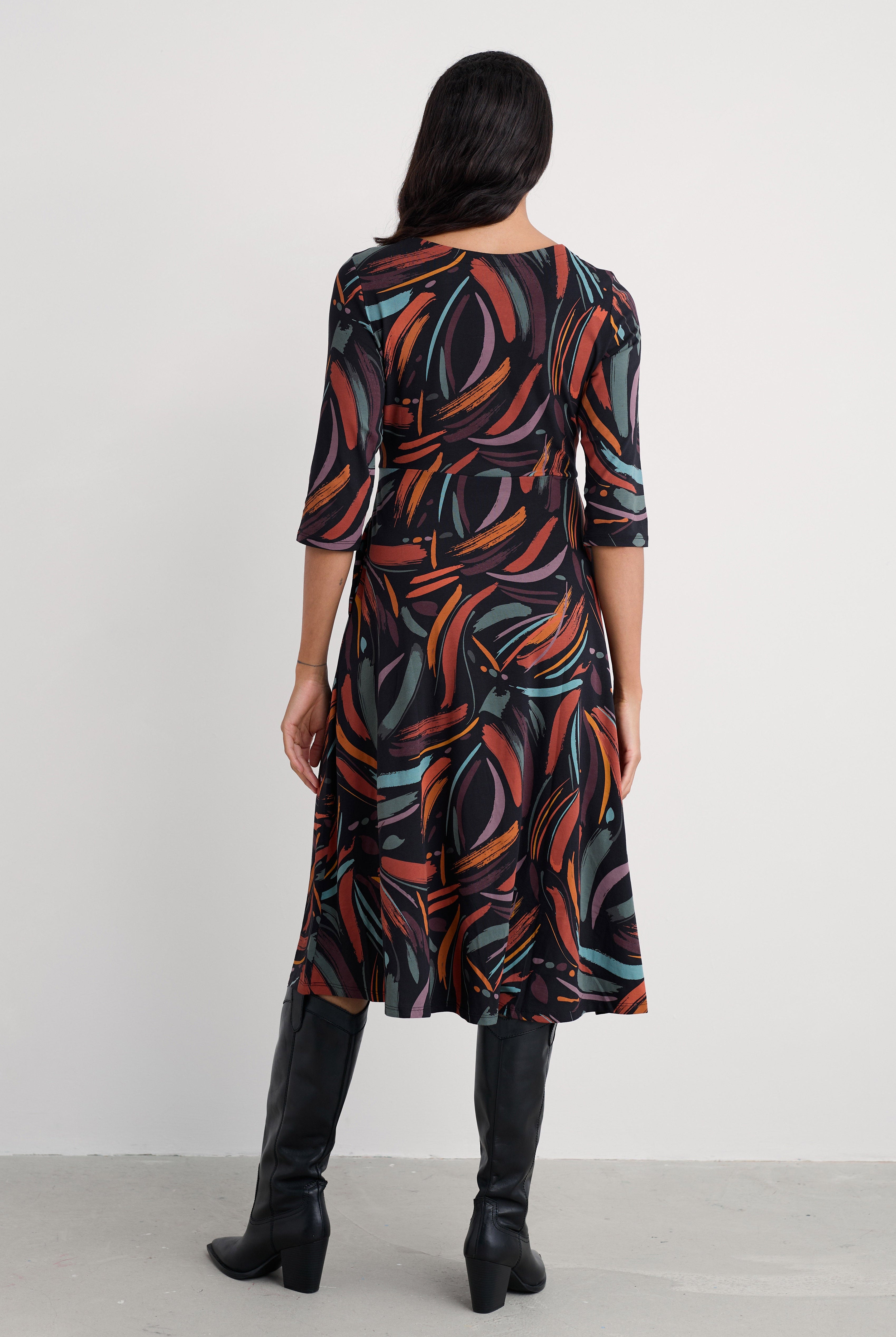 Seasalt Veronica Dress - Dune Marks Onyx