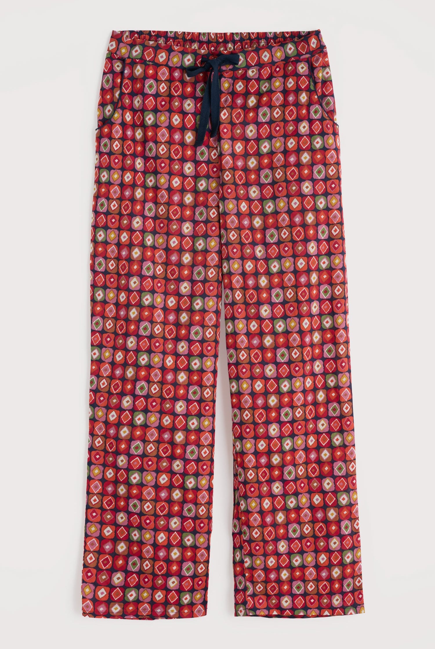 Seasalt View Point Pyjamas - Printed Diamonds Mix