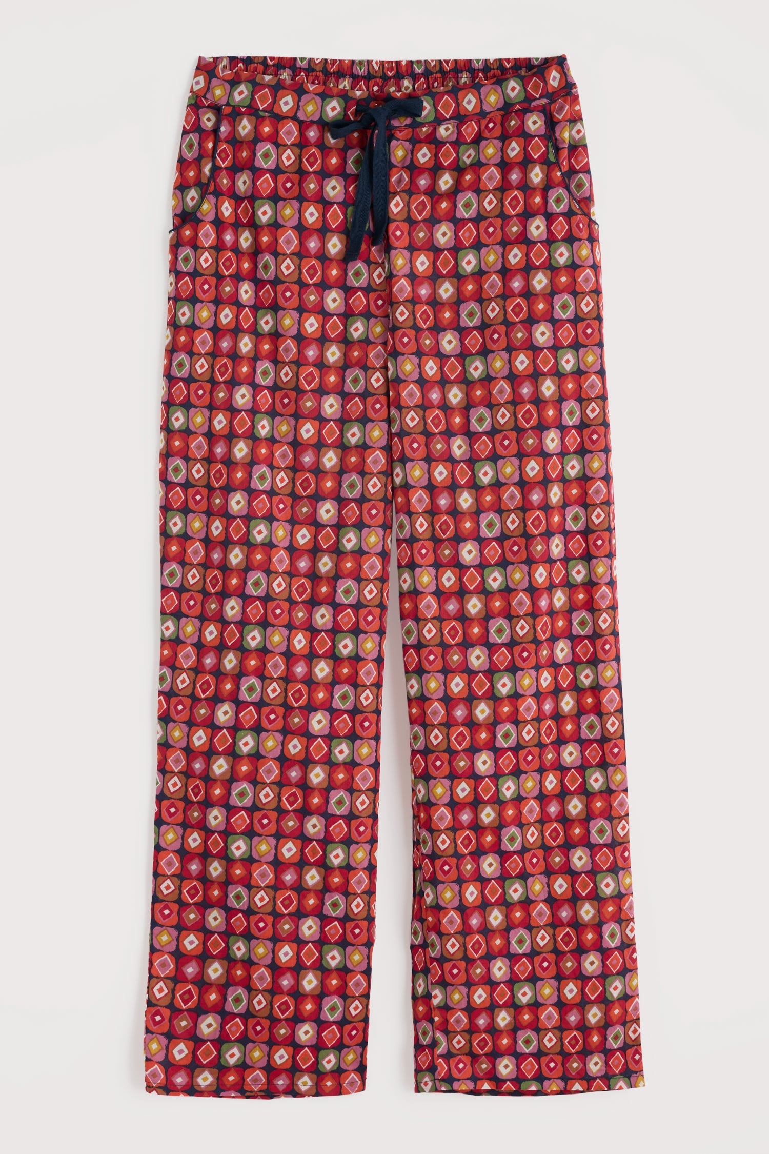 Seasalt View Point Pyjamas - Printed Diamonds Mix