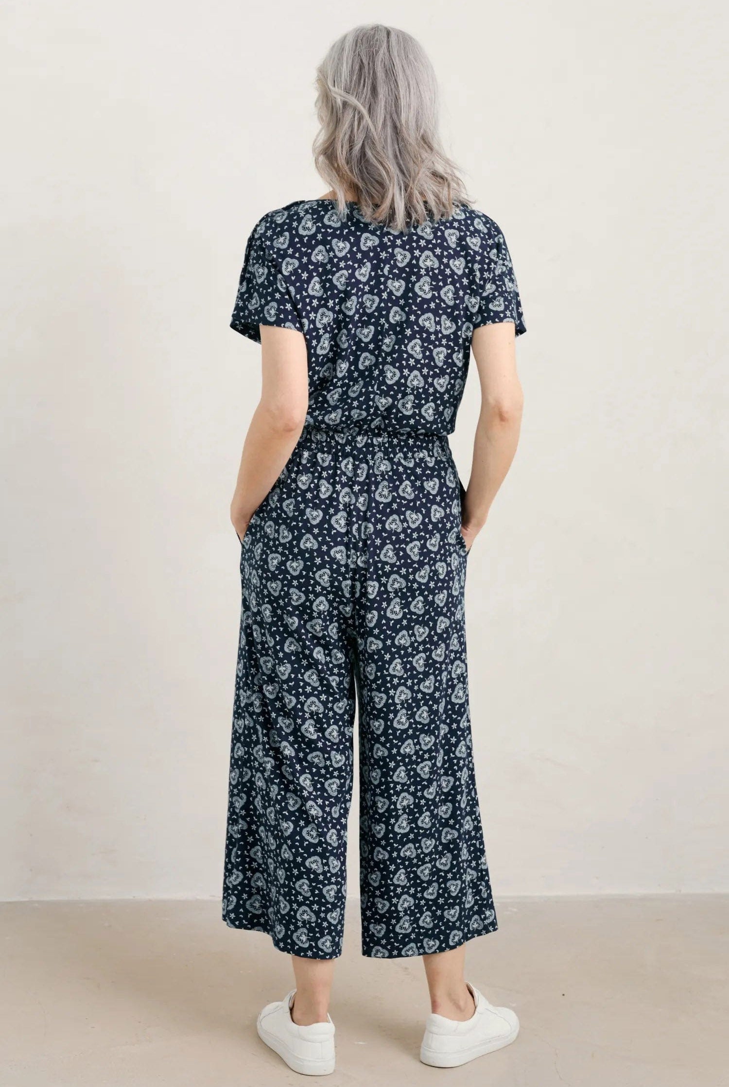 Seasalt Westlight Jumpsuit - Dandelion Head Maritime