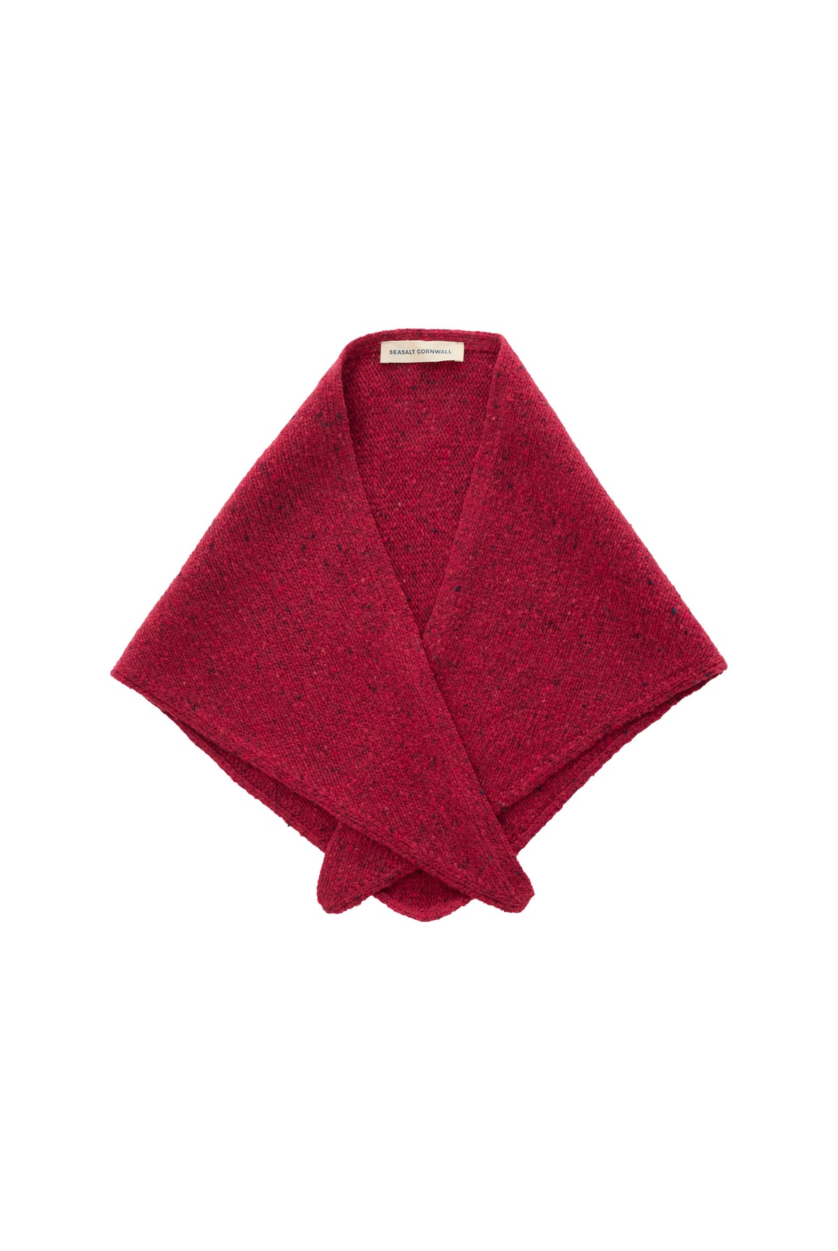 Seasalt Wild Bilberry Knitted Triangle Scarf - Dahlia B-AC38244_10371_OS