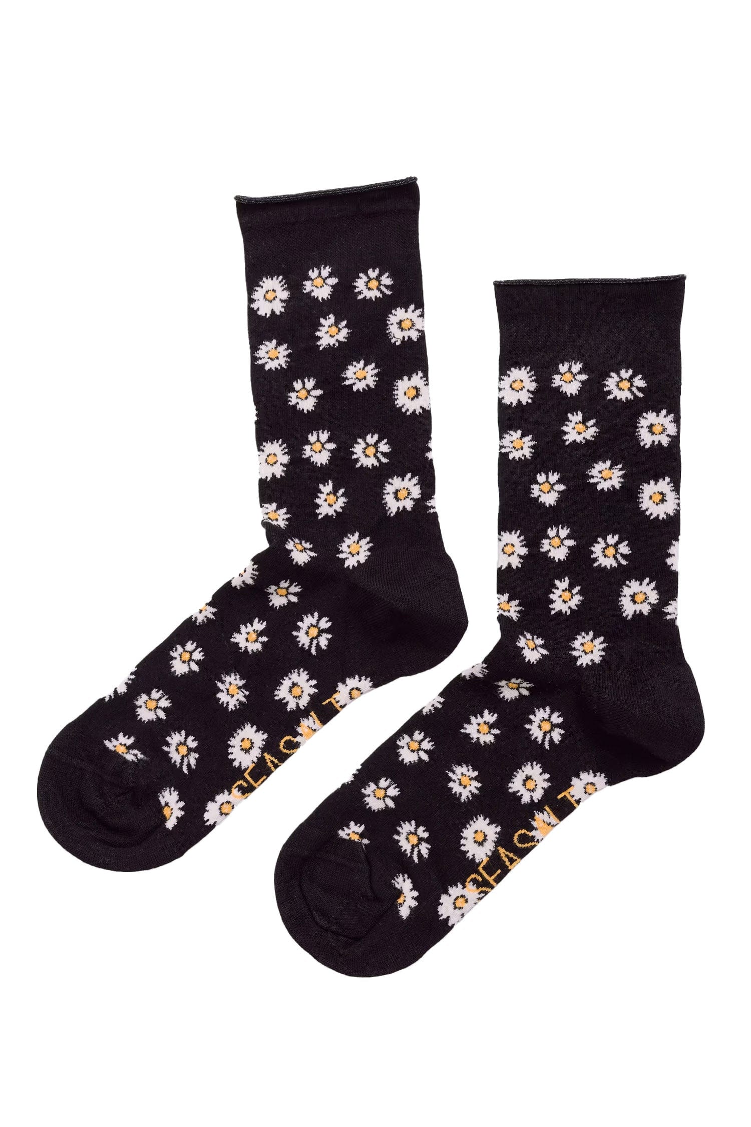 Seasalt Women's Bamboo Arty Socks - Daisy Onyx B-AC36165_34788_OS