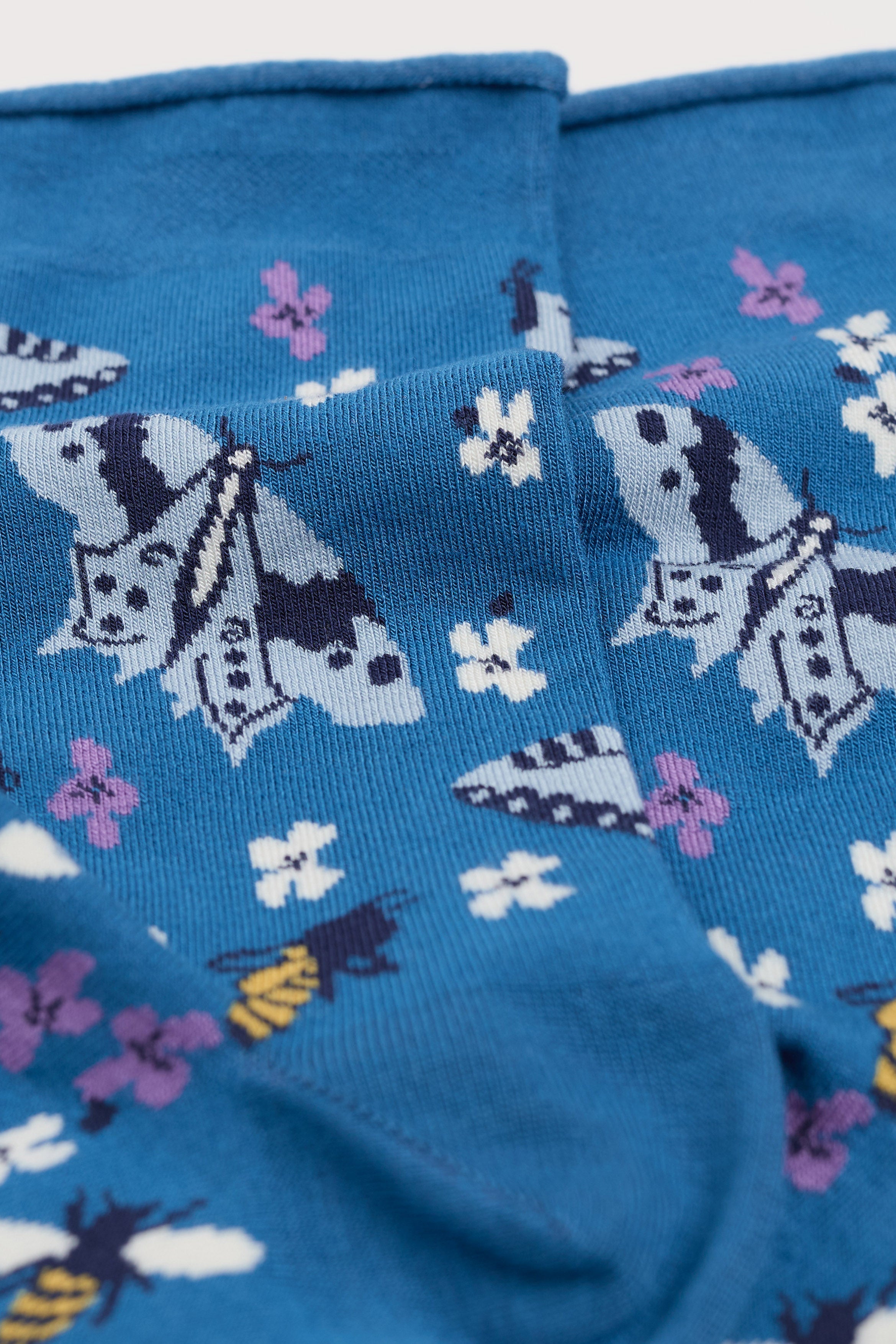 Seasalt Women's Bamboo Arty Socks - Wing Flower Shore B-AC17165_37334_OS