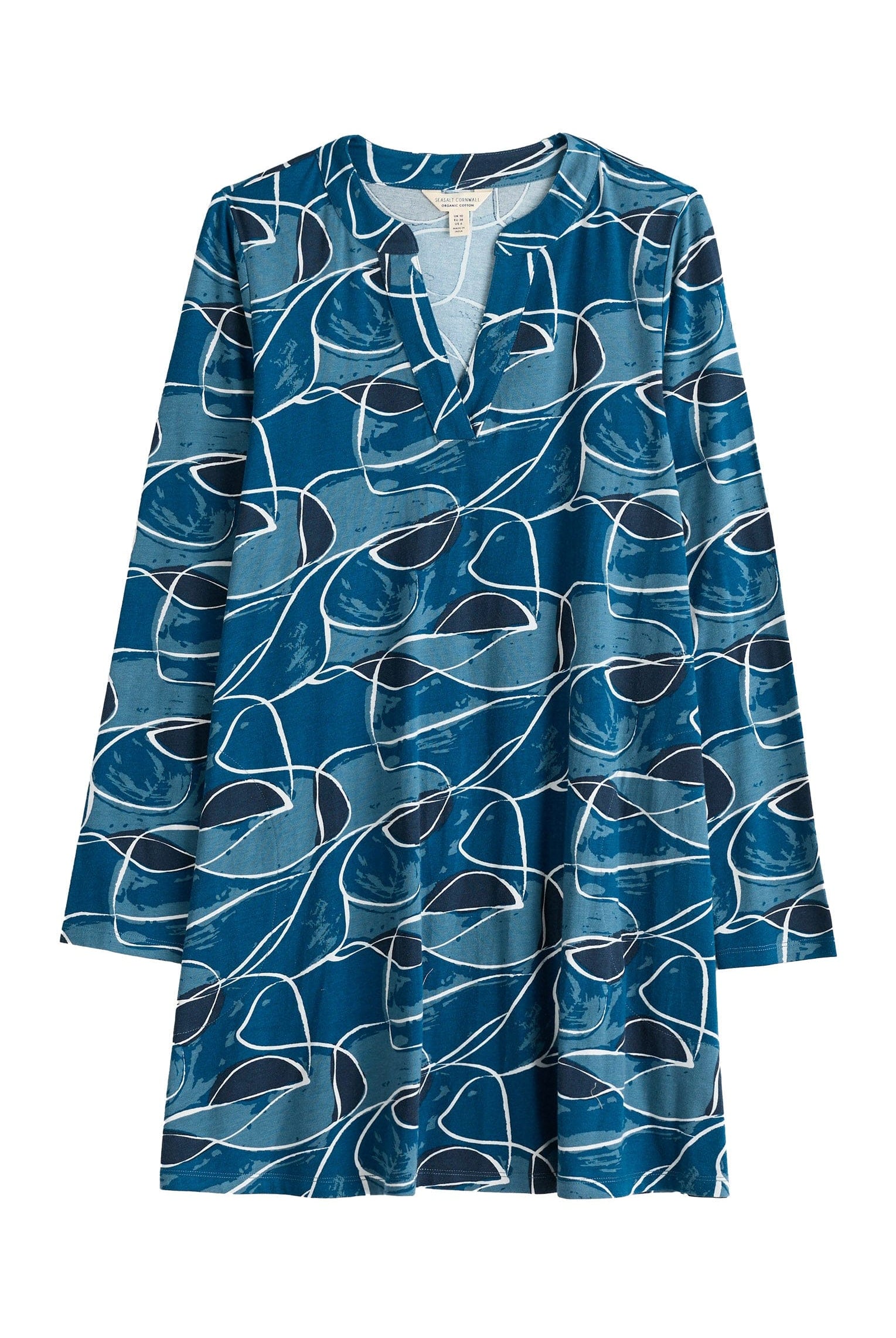 Seasalt Wreathe Tunic - Coves Abstract Galley