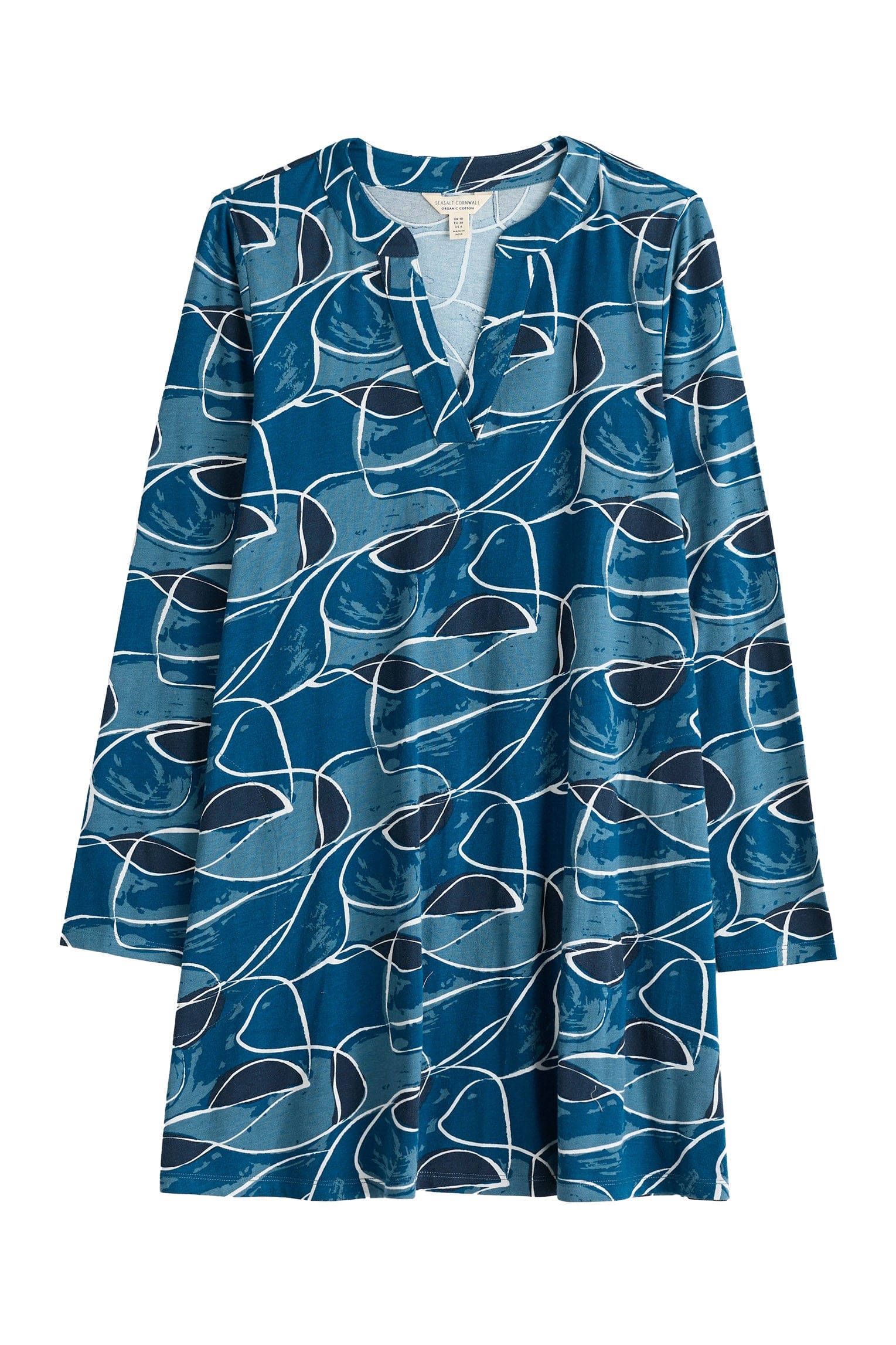 Seasalt Wreathe Tunic - Coves Abstract Galley