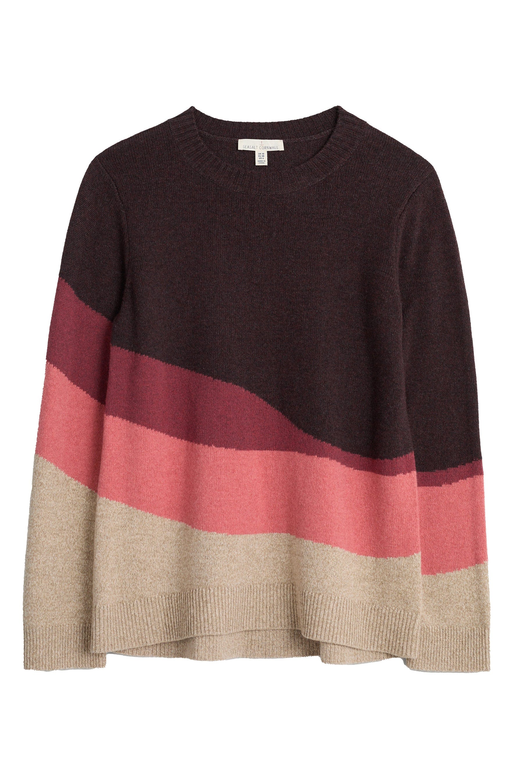 Seasalt Zennor Moor Jumper - Hill Ramble Crab Apple