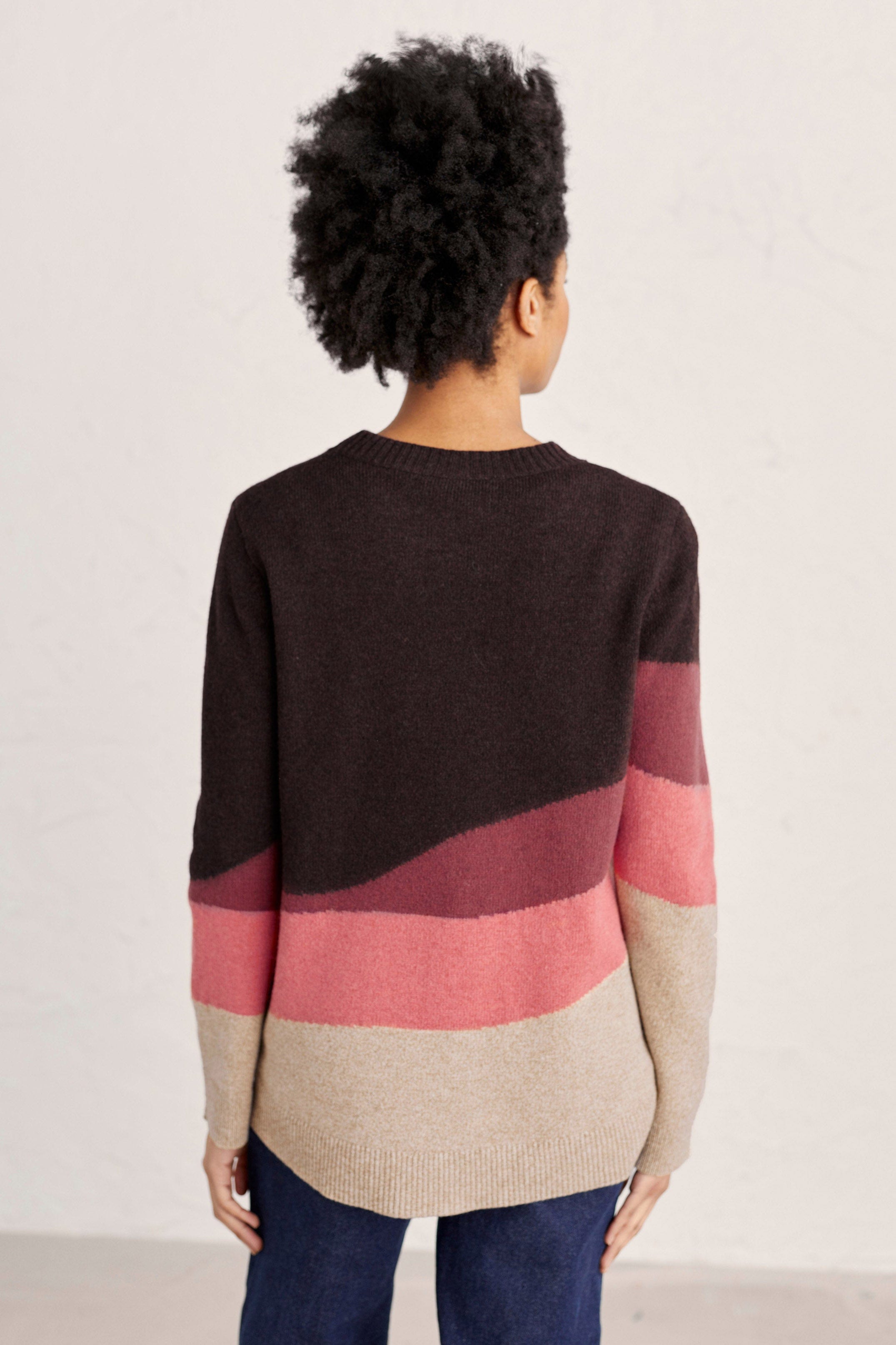 Seasalt Zennor Moor Jumper - Hill Ramble Crab Apple