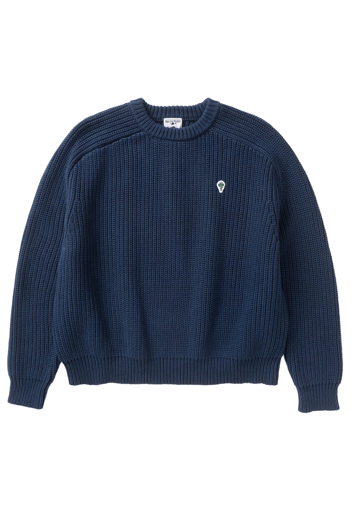 Service Works Artichoke Chunky Knit - Navy