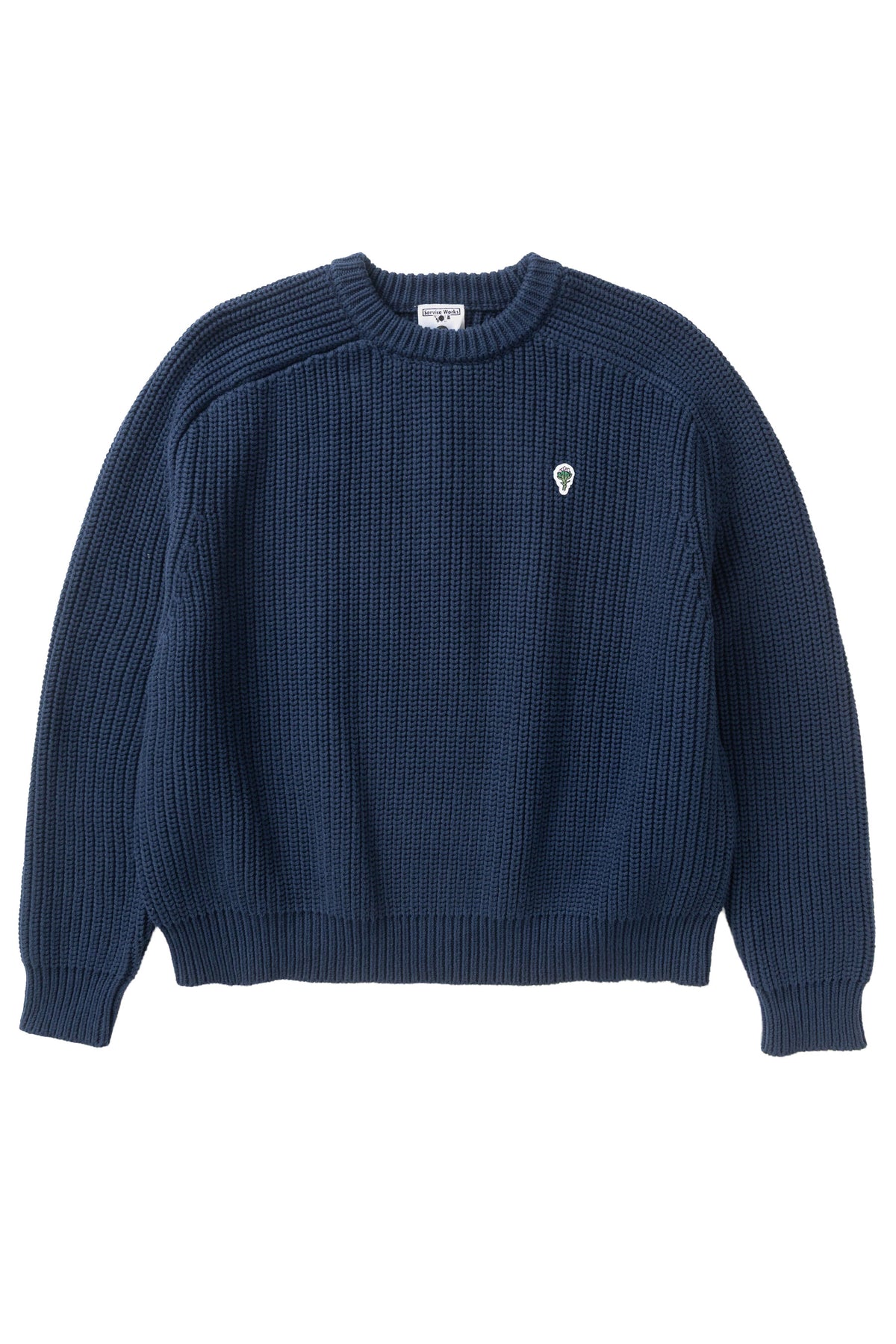 Service Works Artichoke Chunky Knit - Navy