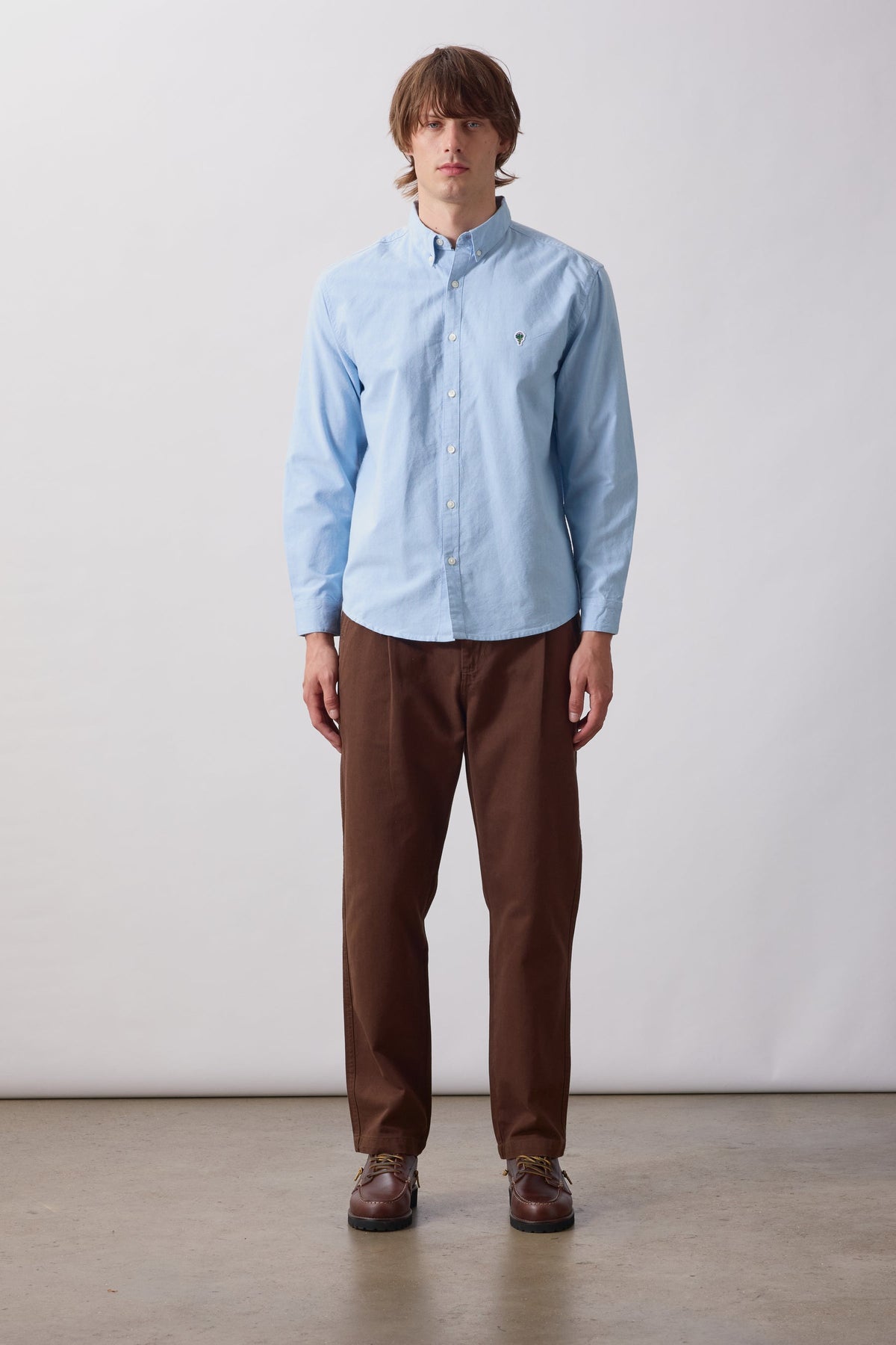 Service Works Artichoke Oxford Shirt - Blue