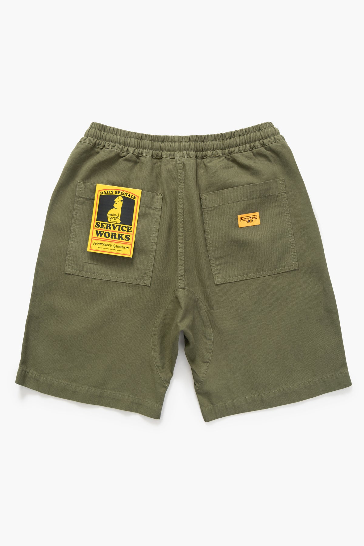 Service Works Classic Chef Shorts - Olive