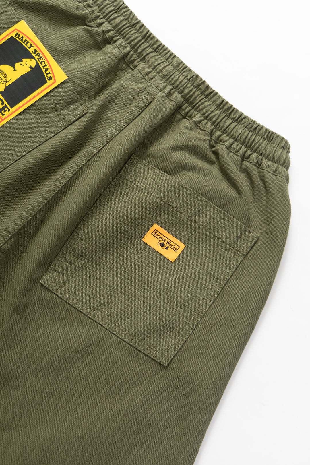 Service Works Classic Chef Shorts - Olive