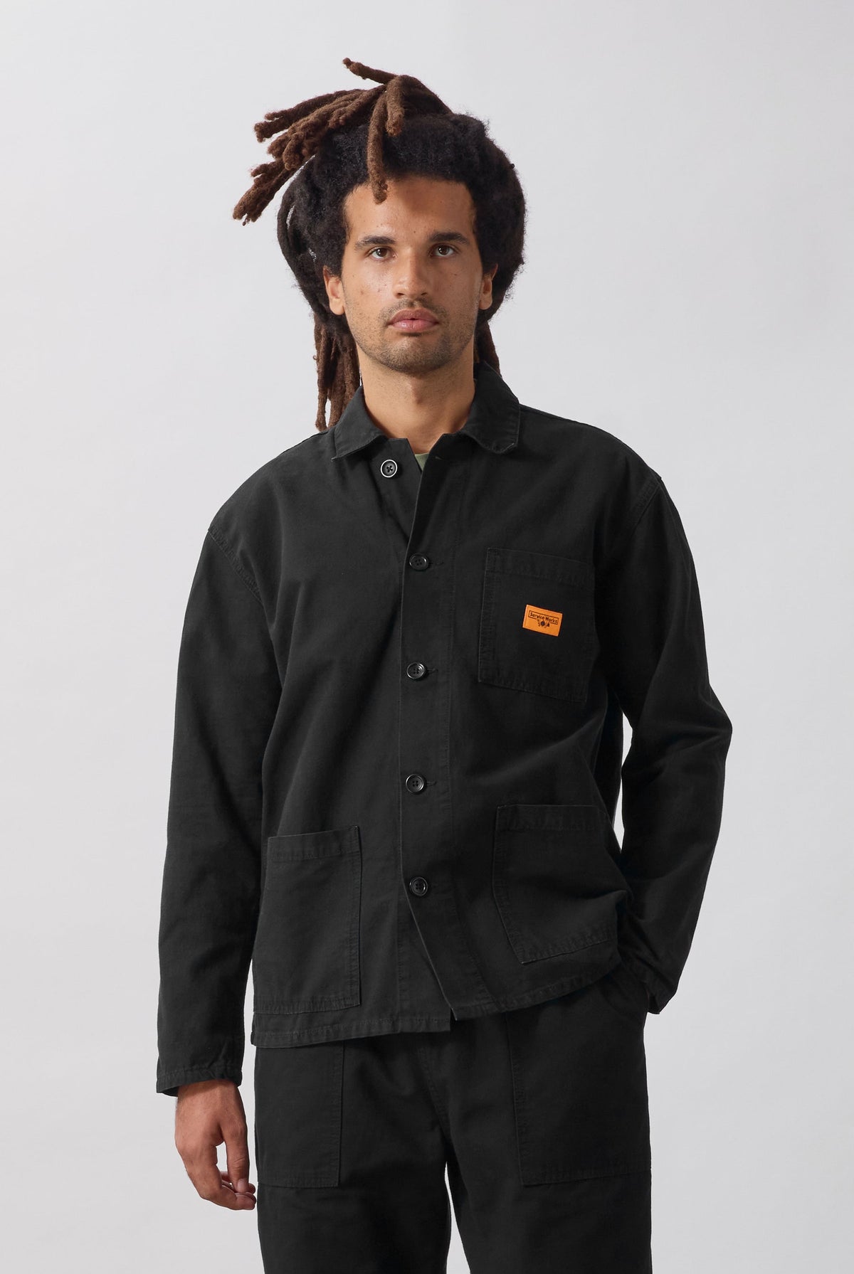 Service Works Classic Chore Shirt - Black