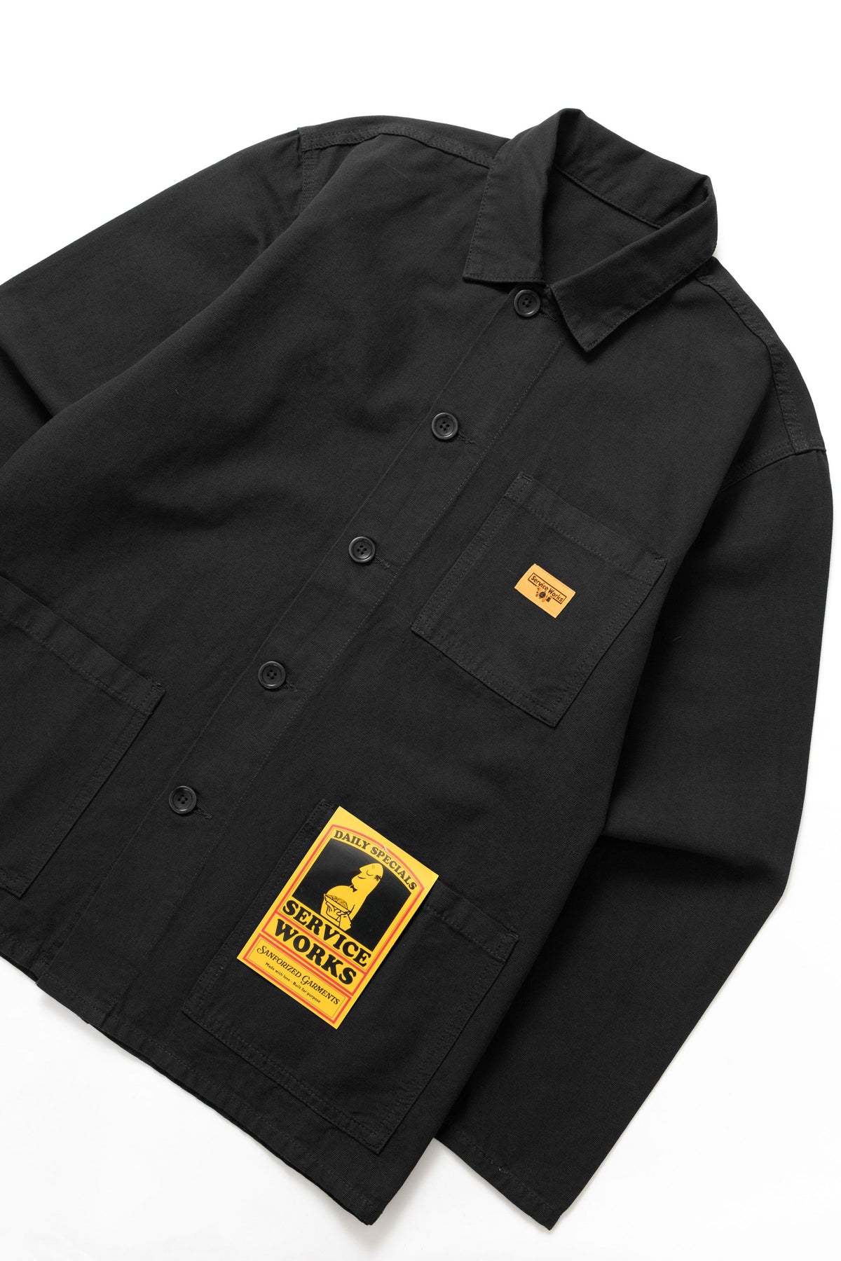 Service Works Classic Chore Shirt - Black