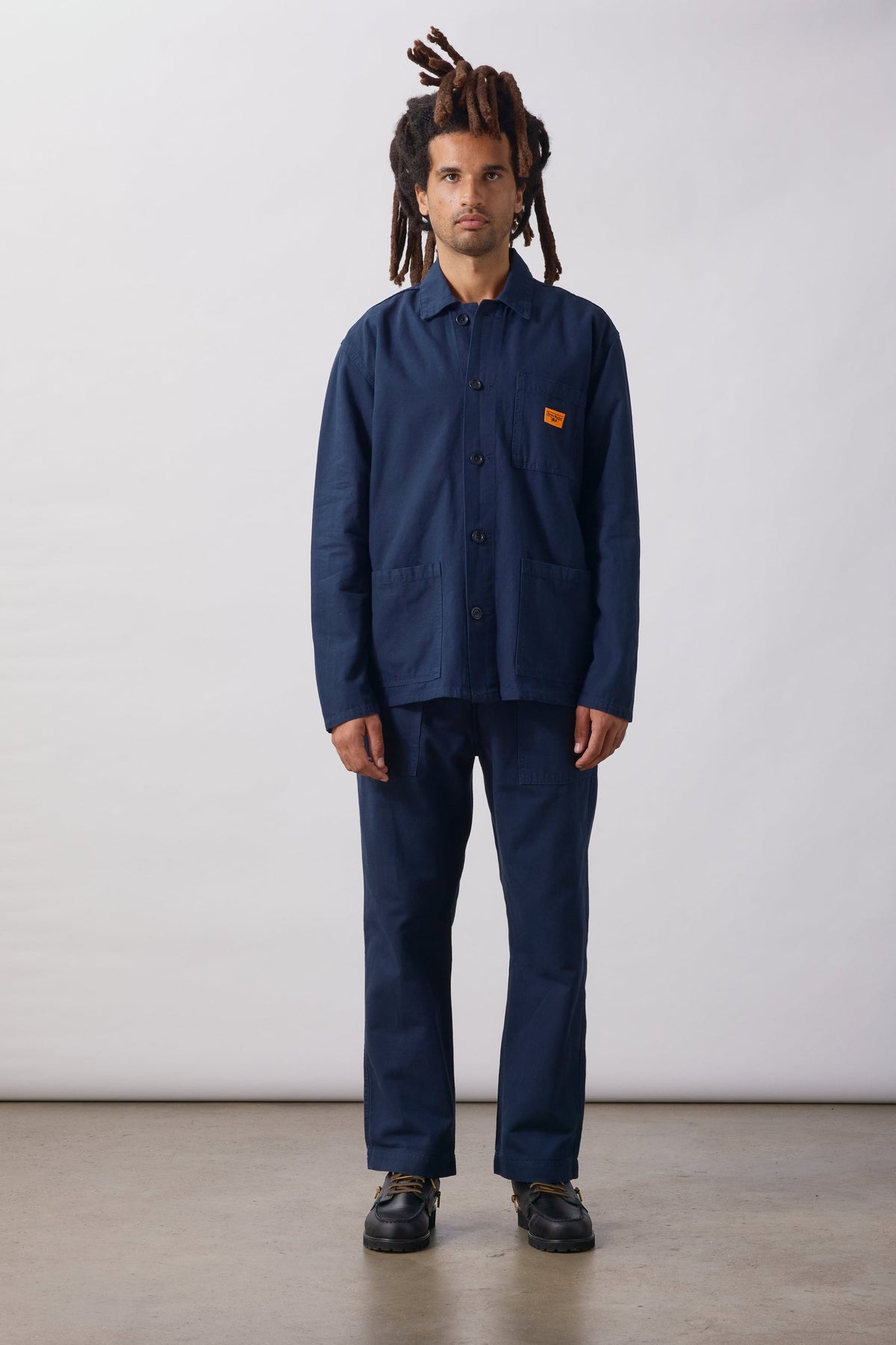Service Works Classic Chore Shirt - Dark Navy