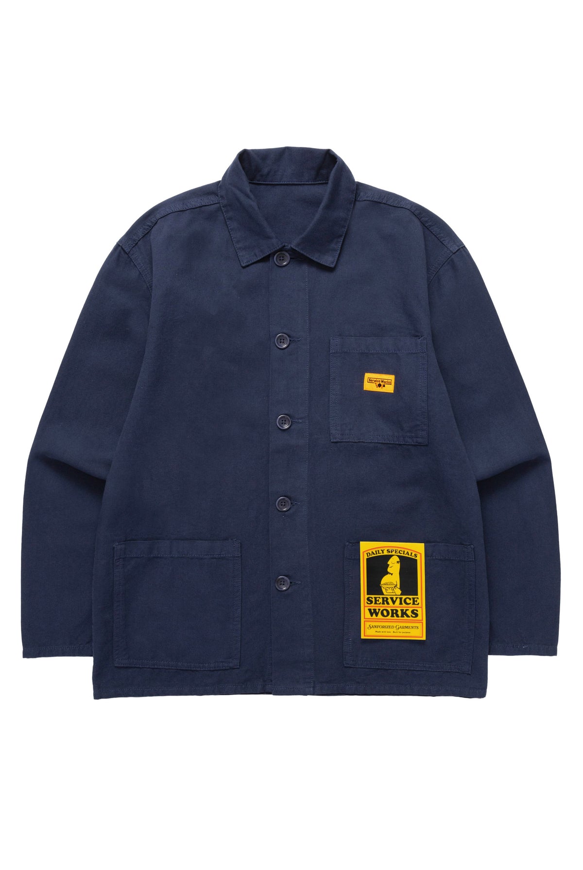Service Works Classic Chore Shirt - Dark Navy