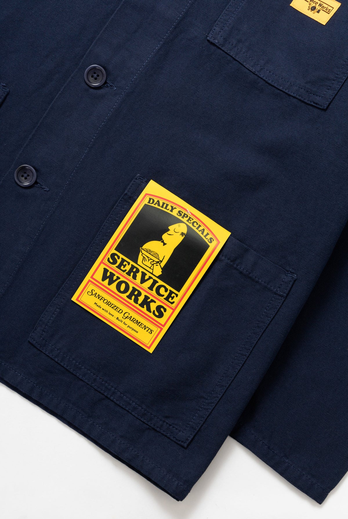 Service Works Classic Chore Shirt - Dark Navy