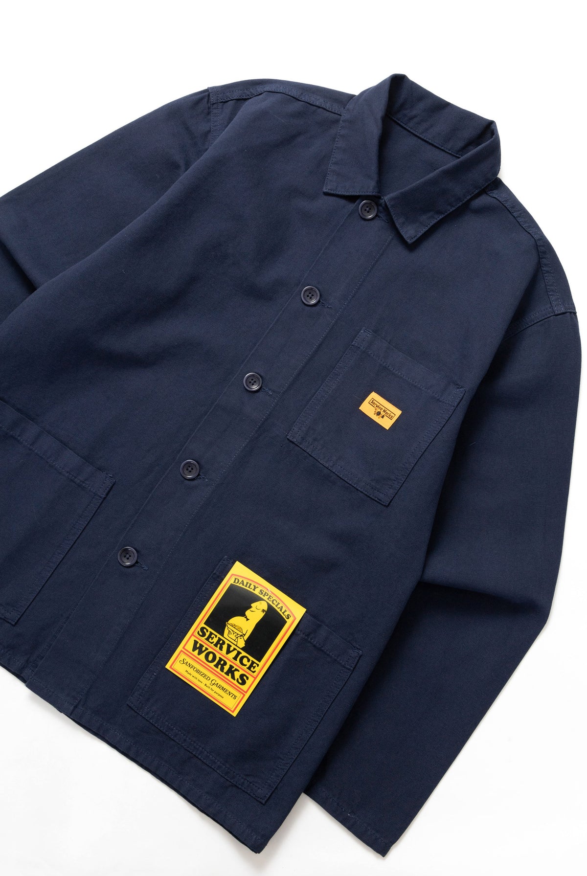 Service Works Classic Chore Shirt - Dark Navy
