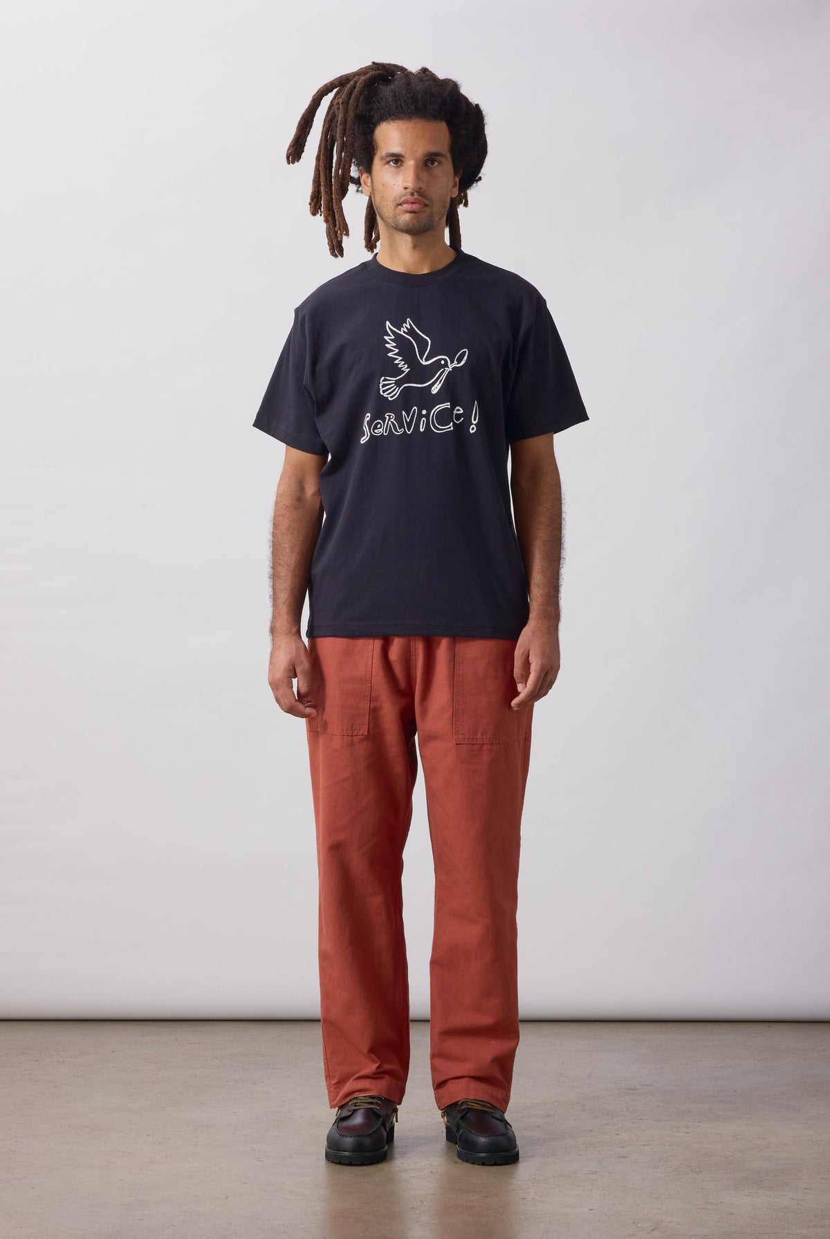 Service Works Dove Tee - Black