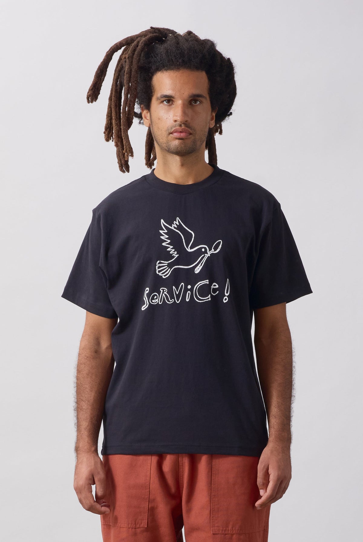 Service Works Dove Tee - Black
